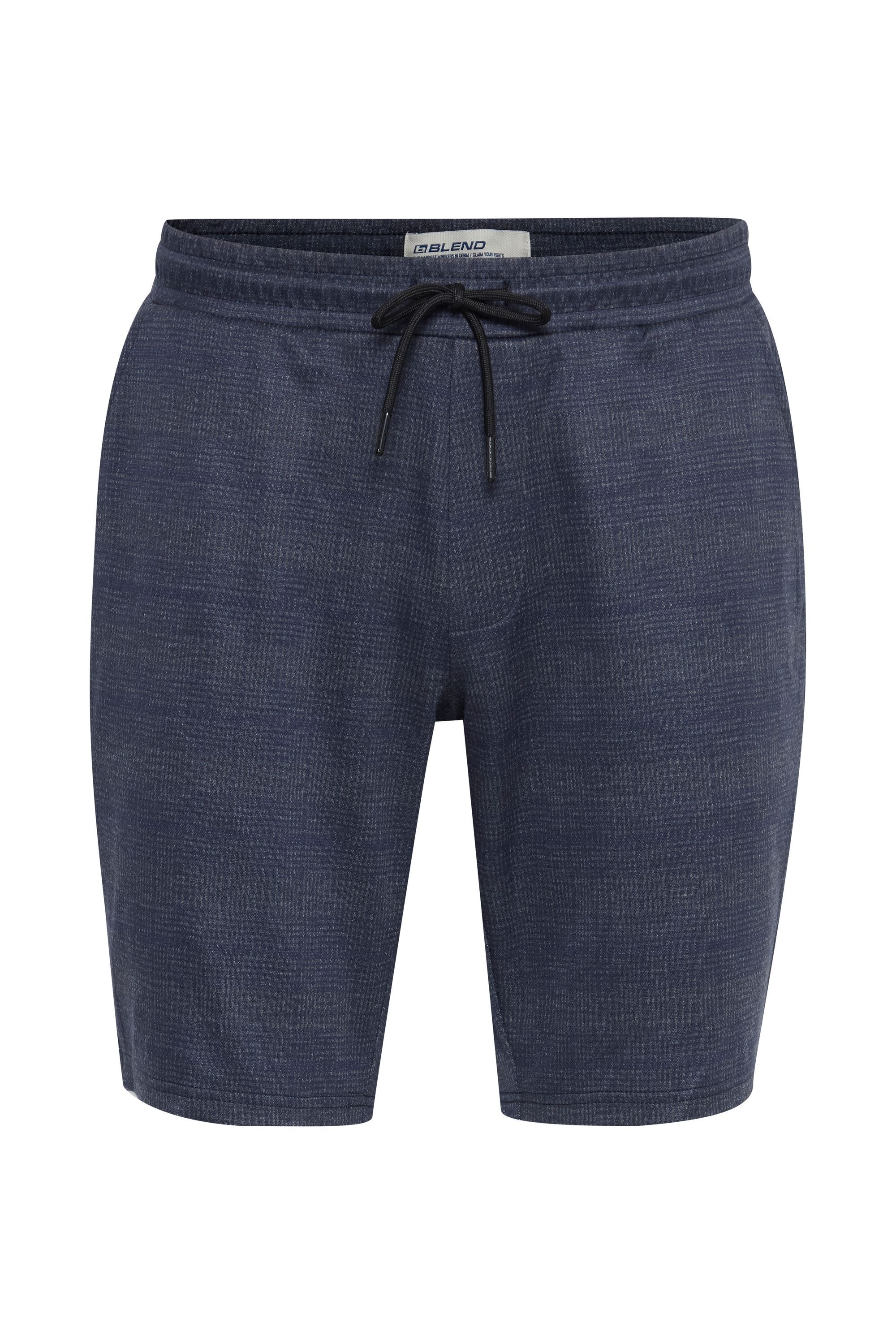 Blend Sweatshorts "BHArgus" Stoff Shorts mit elastischem Bund und Karo-Must günstig online kaufen