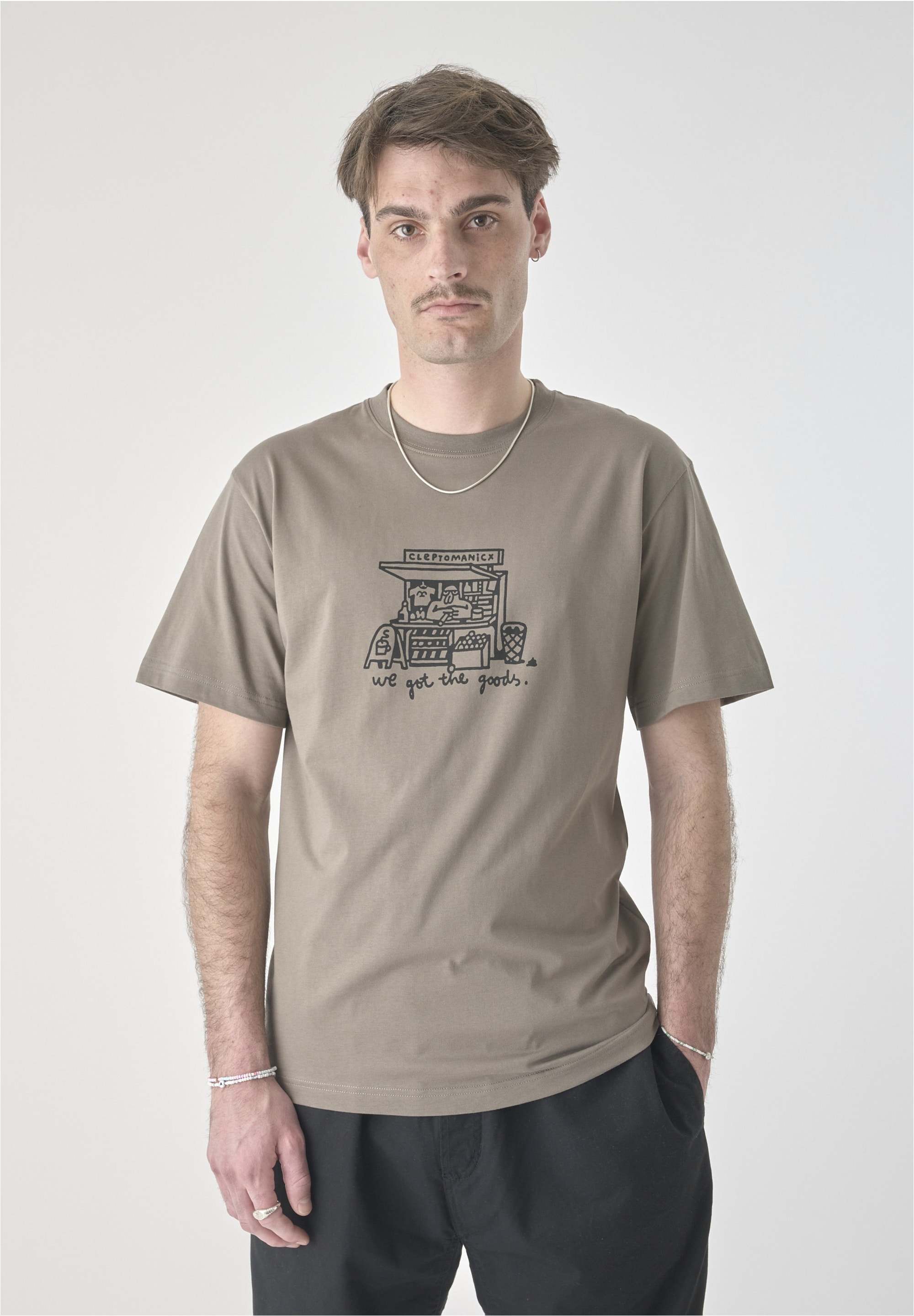 Cleptomanicx T-Shirt "Classic Tee Got the Goods", mit lockerem Schnitt günstig online kaufen