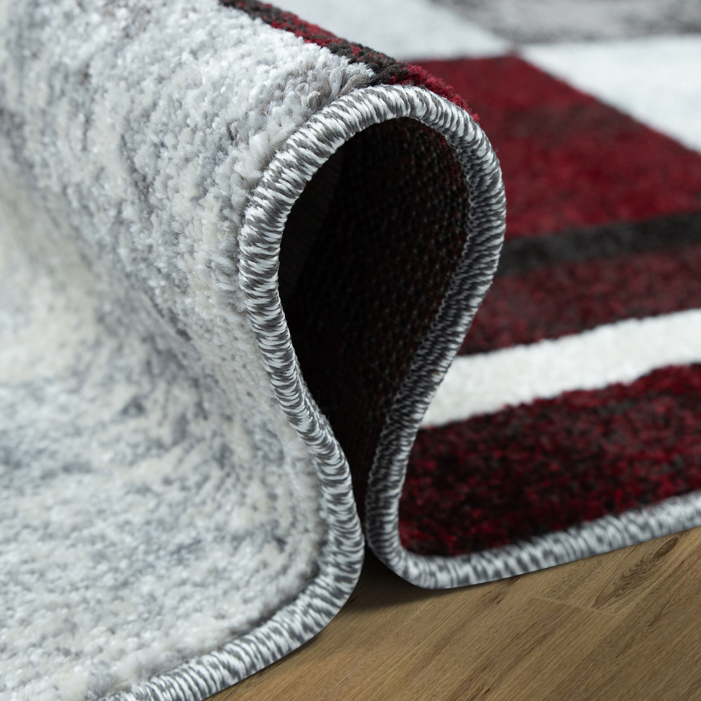 OTTO home Teppich »Cube, Karo Muster mit 3D-Design« rechteckig 9 mm Höhe Kasten, geometrisch, Patchwork, Wohnzimmer, Schlafzimmer