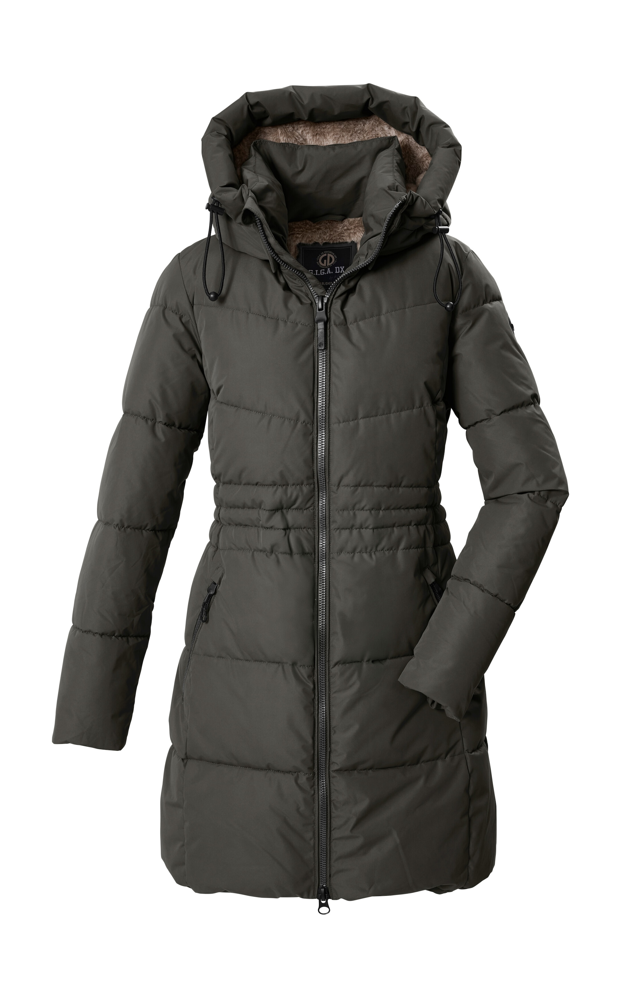 G.I.G.A. DX by killtec Steppmantel "GW 12 WMN QLTD PRK" Schmaler, winddichter Damen Steppparka mit abnehmbarer Kapuze