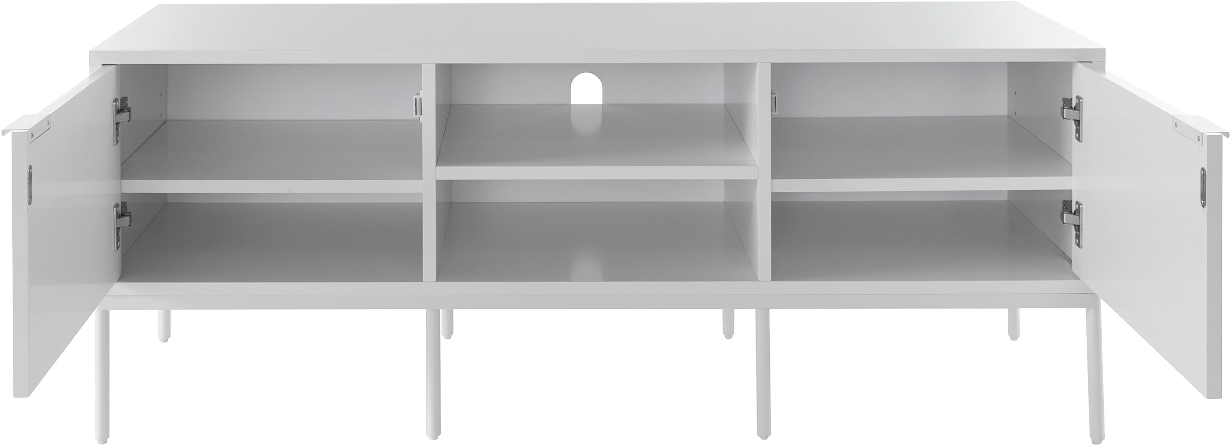 s.Oliver TV-Schrank »Kallby« 1 Stk. tlg. lackiertes MDF, Kabelmanagement, Soft-Close Funktion, Breite 140 cm