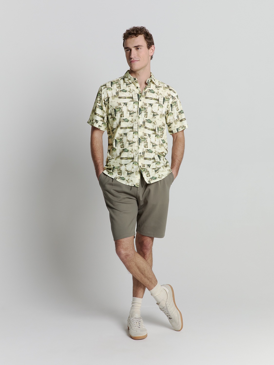 Thumbnail - NO EXCESS Langarmhemd "No Excess Bedrucktes Hemd"