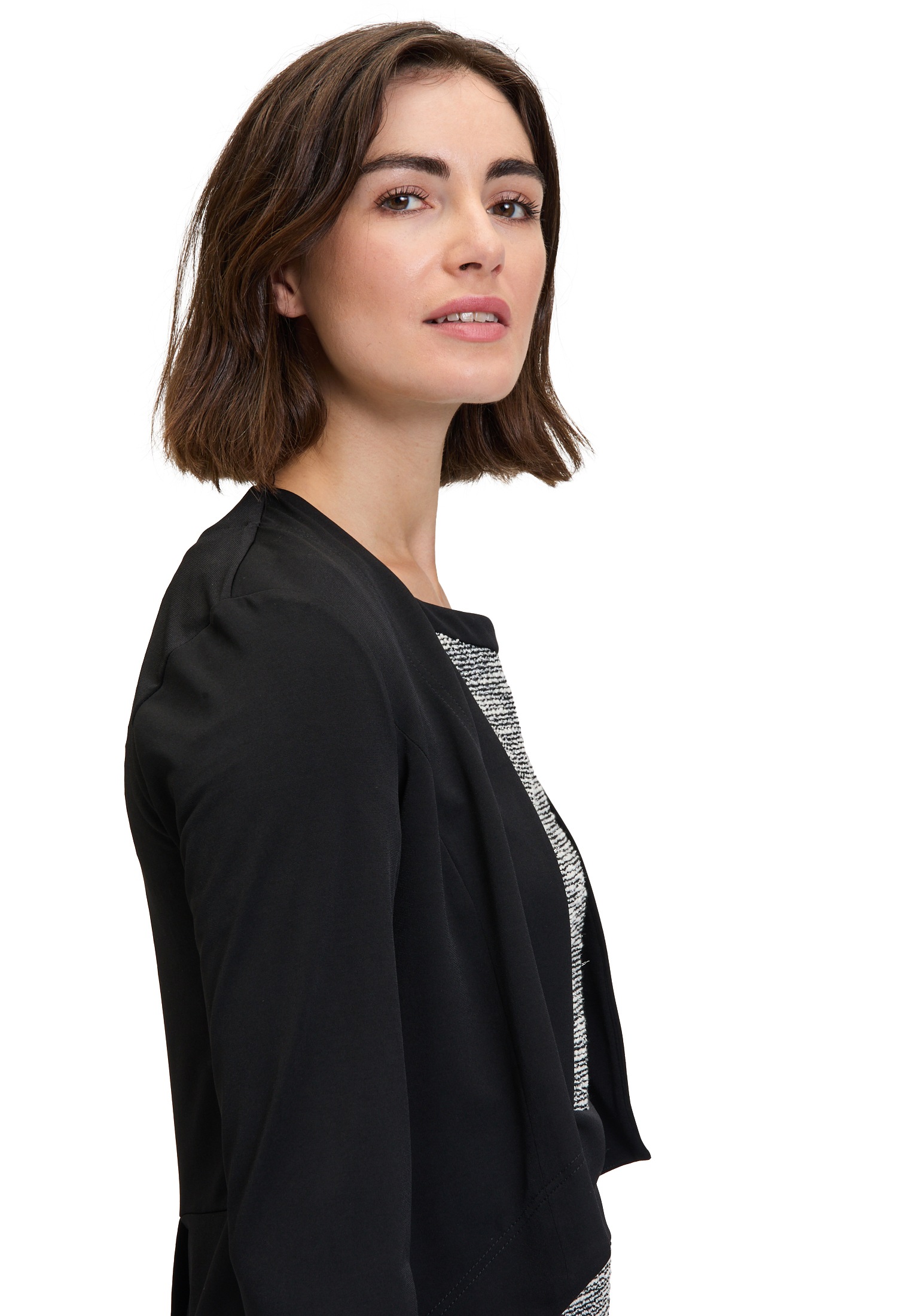 Vera Mont Jackenblazer »Vera Mont Jerseyjacke mit 3/4 Arm«, Nahtführung