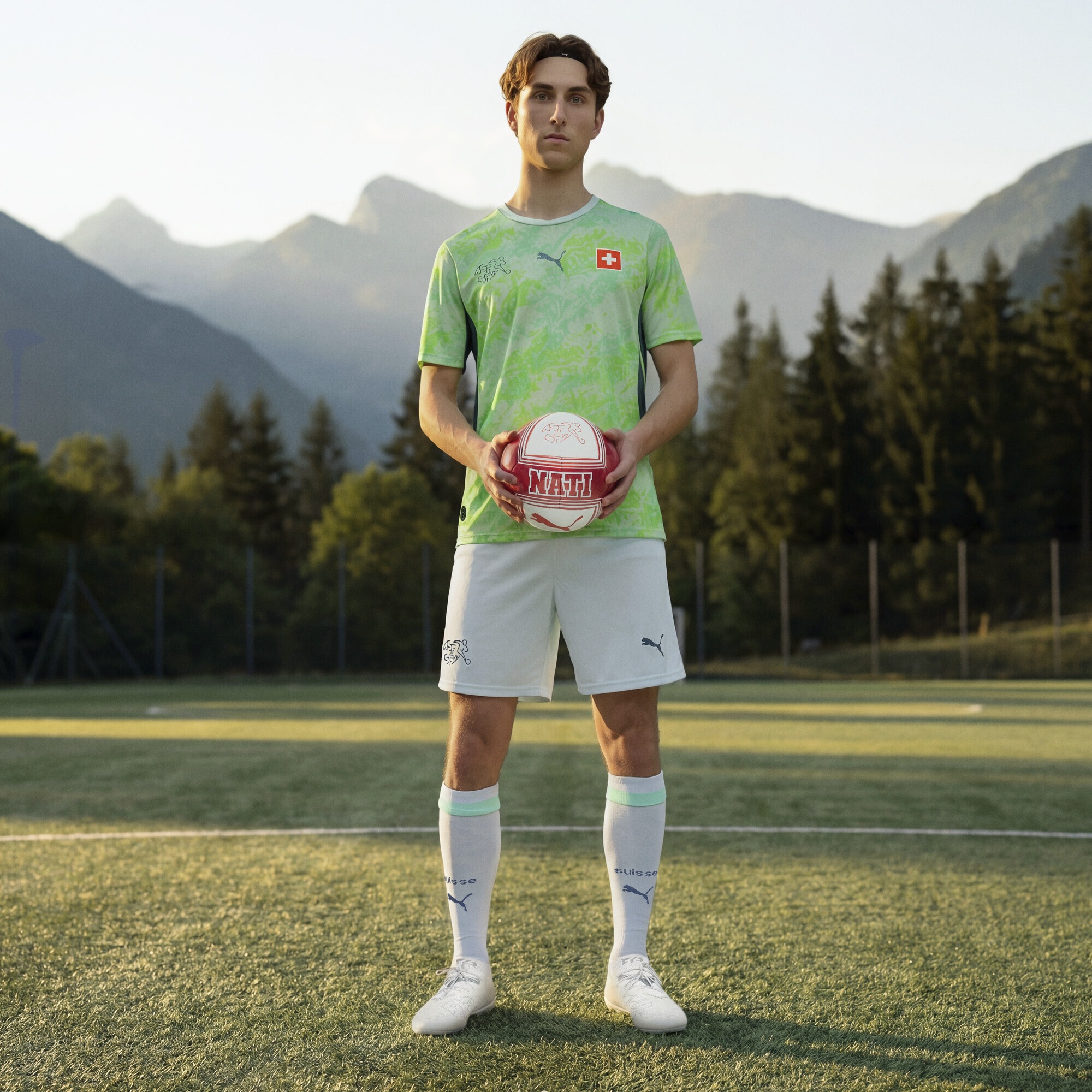 PUMA Sporthose »Schweiz 2026 Shorts Herren«