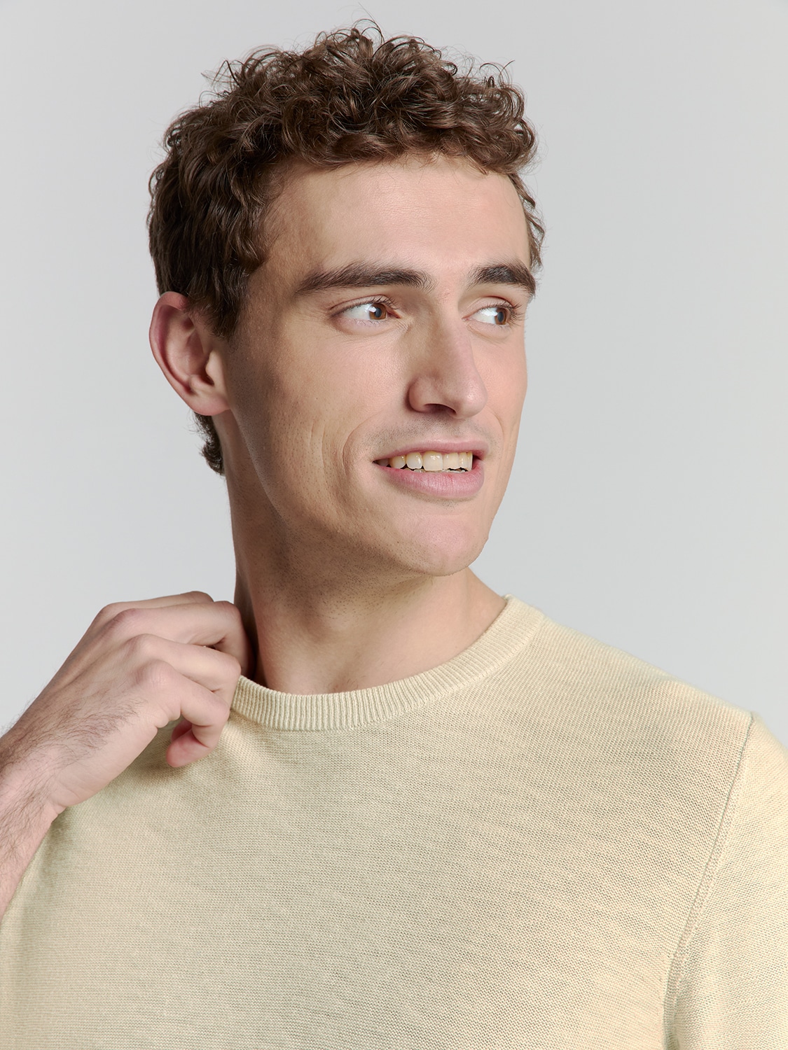 NO EXCESS T-Shirt »No Excess T-Shirt gestrickt«