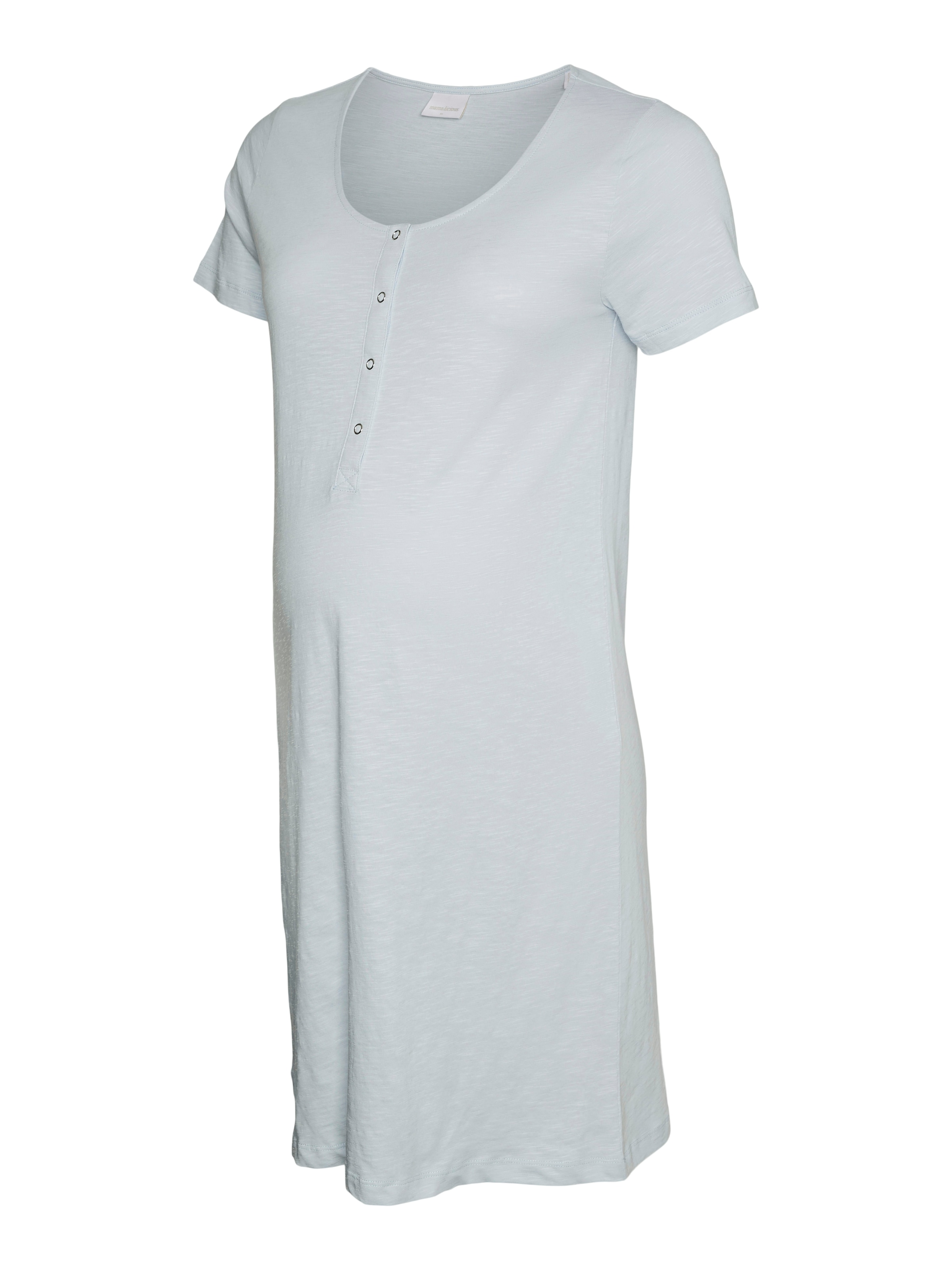Mamalicious Umstandsnachthemd "MLMIRA SOLID JRS NIGHTGOWN 2F A. E. NOOS" Ba günstig online kaufen