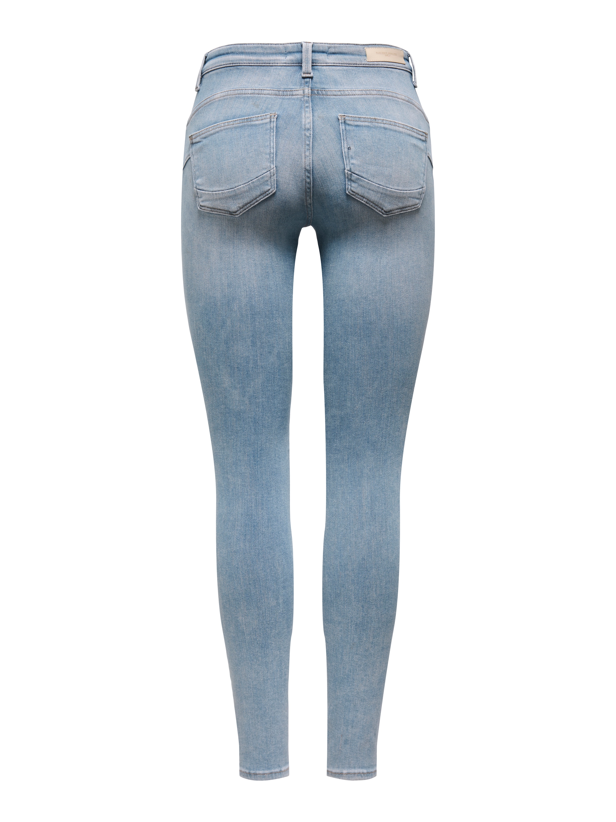 ONLY Skinny-fit-Jeans »ONLPOWER MID SKIN PUSHUP DNM REA968 NOOS« Baumwollmischung, skinny fit