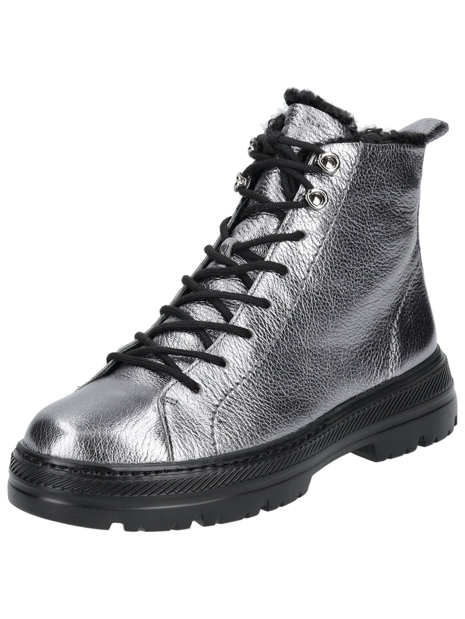 Paul Green Schnürstiefelette "Paul Green Stiefelette Leder" günstig online kaufen