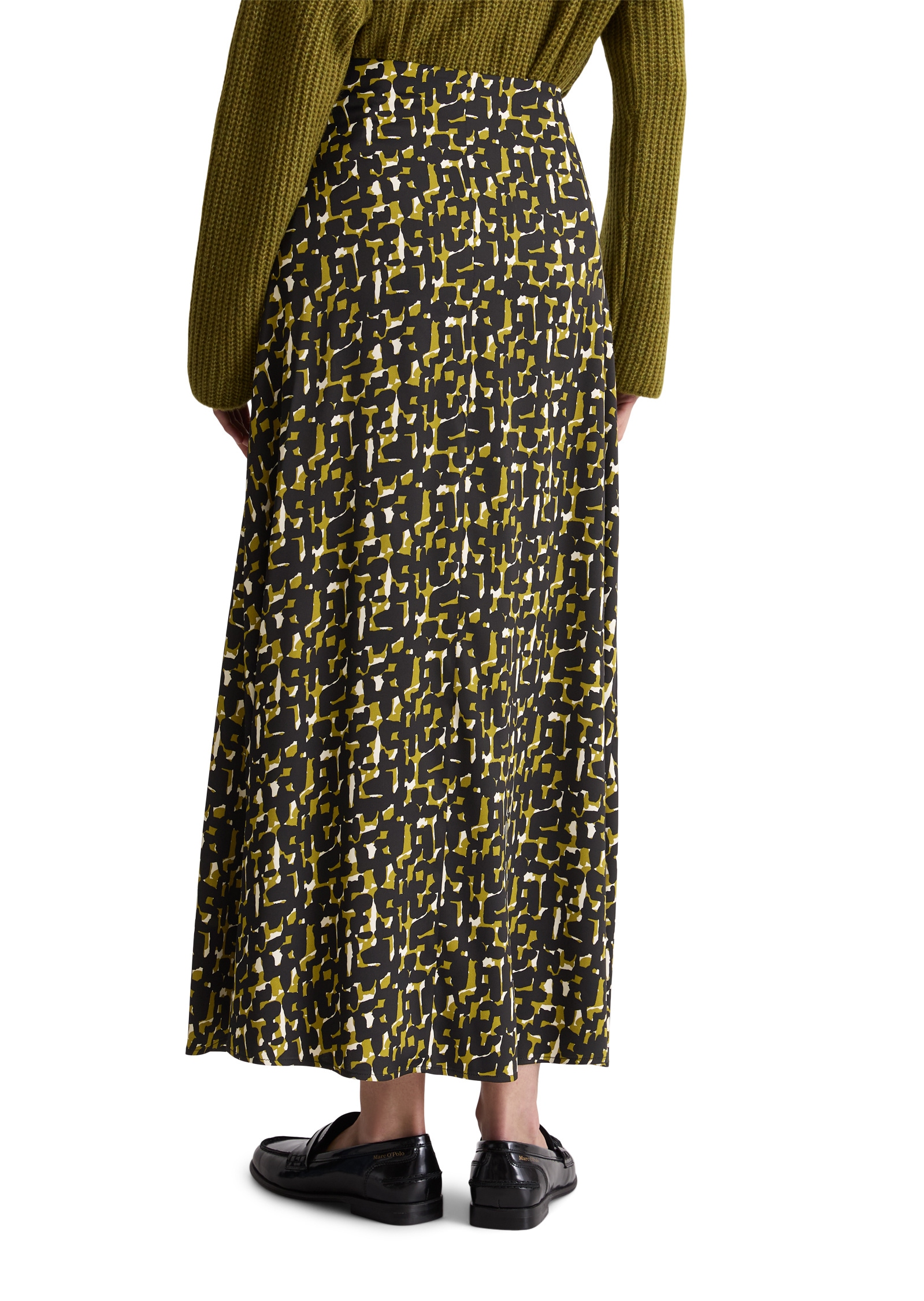 Marc O'Polo Webrock »aus fließendem Viskose-Satinstretch«