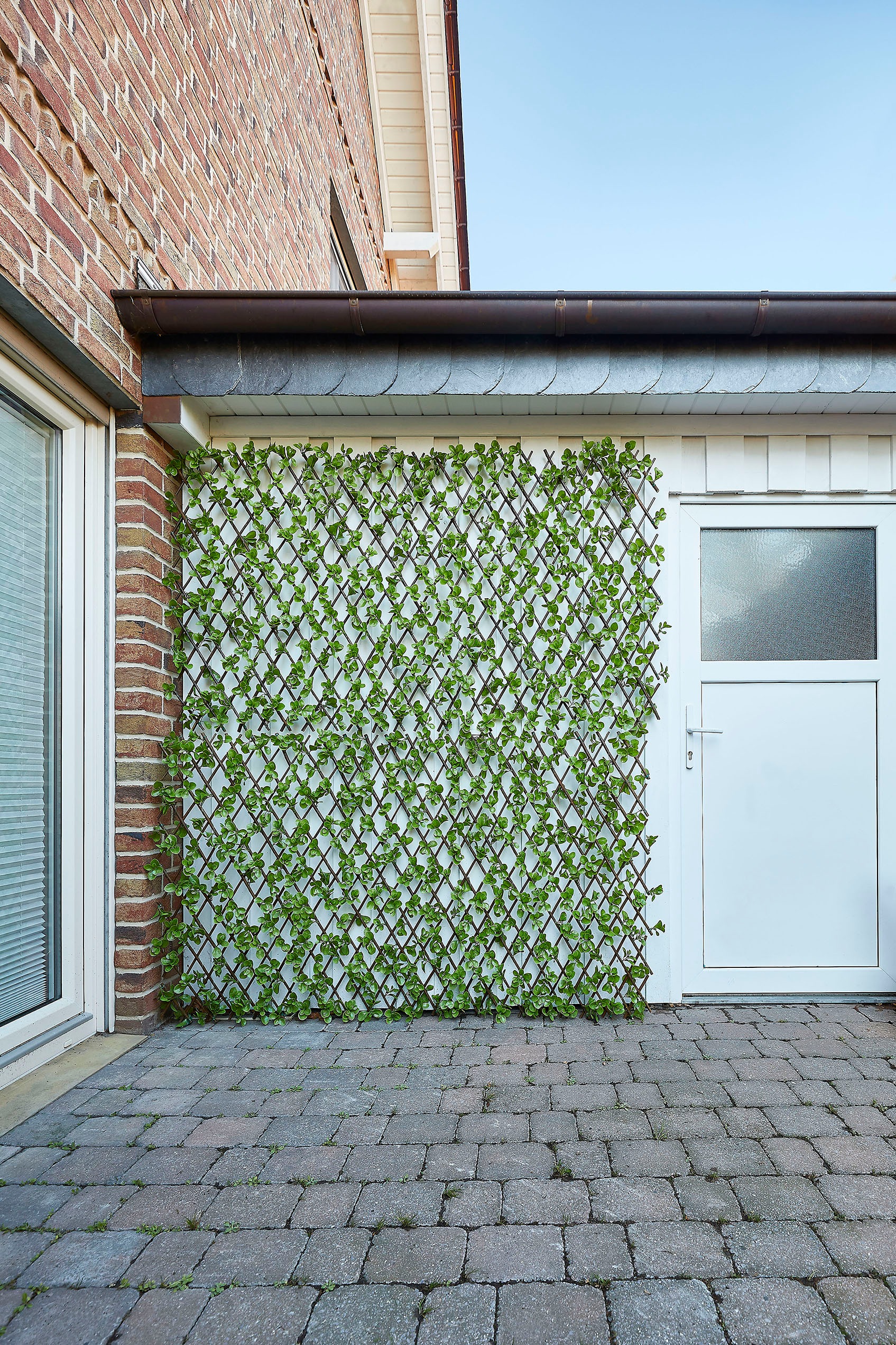 GardenDeluxe living Kunstranke »Dekozaun Spalier Jadeblatt