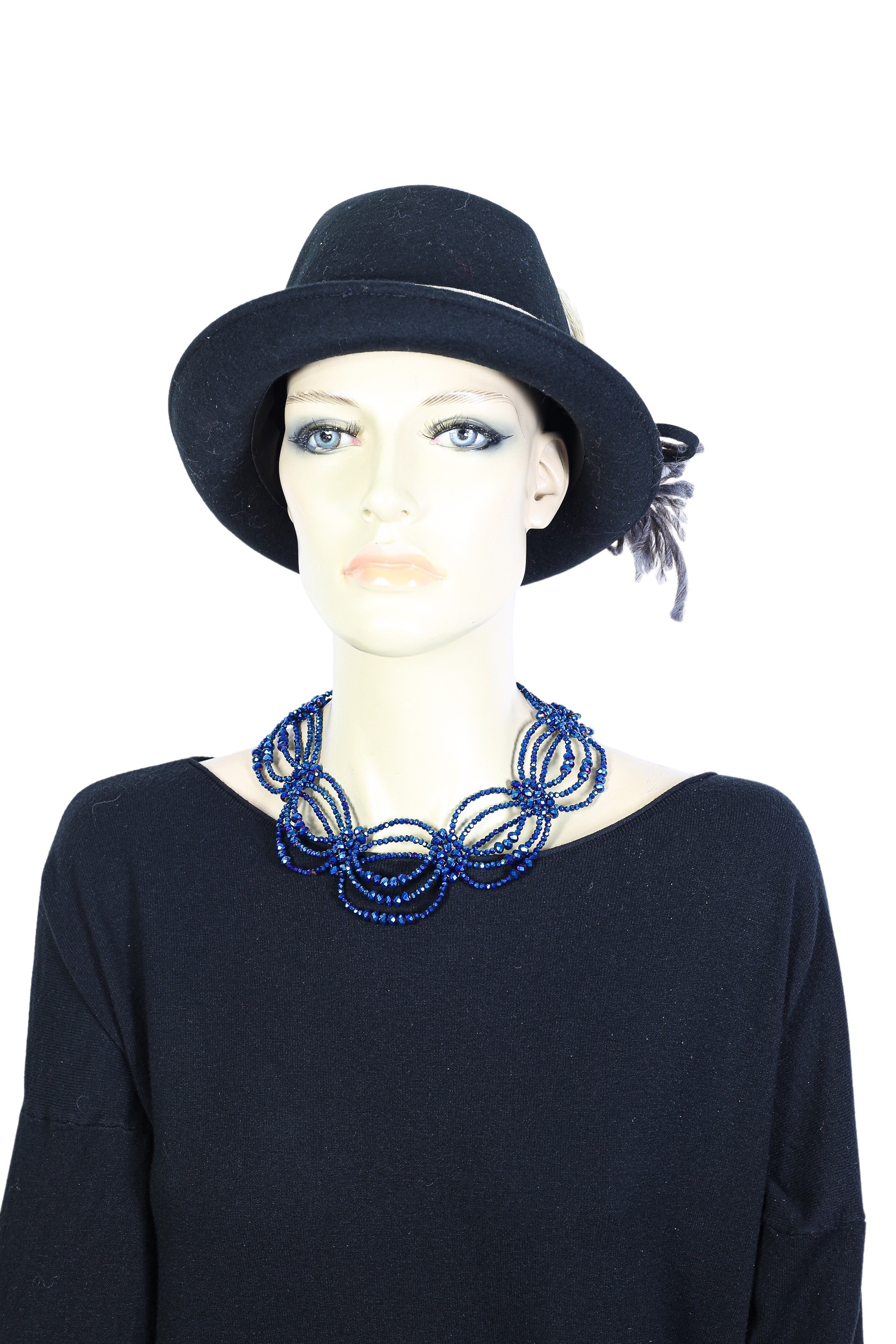 COLLEZIONE ALESSANDRO Kette mit Anhänger »Pearl« aus facettierten Glasperlen