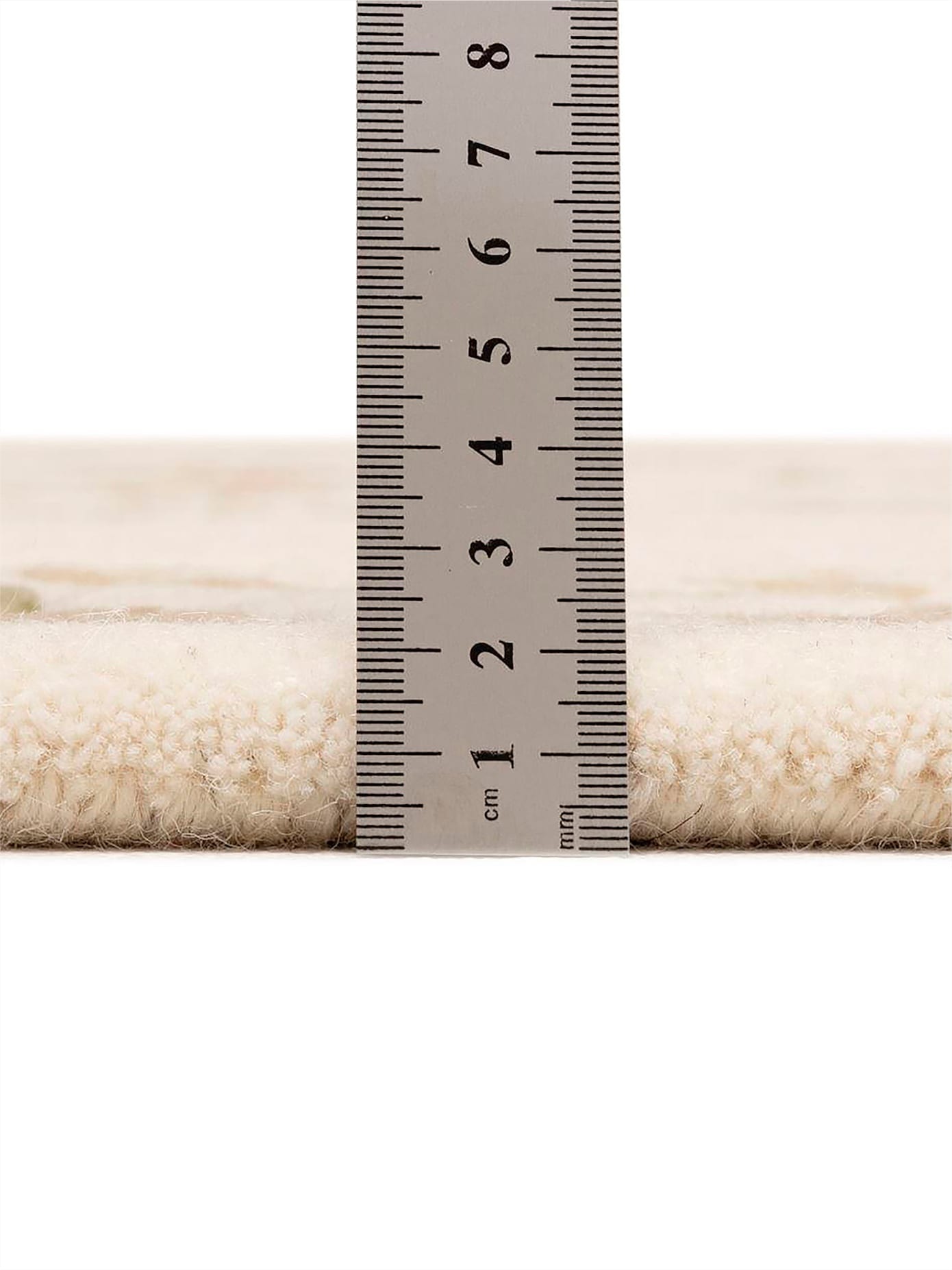 Teppich Gr. 5, beige, gemustert, B:170cm H:15mm L:240cm, Wolle, Teppiche, Teppich 3