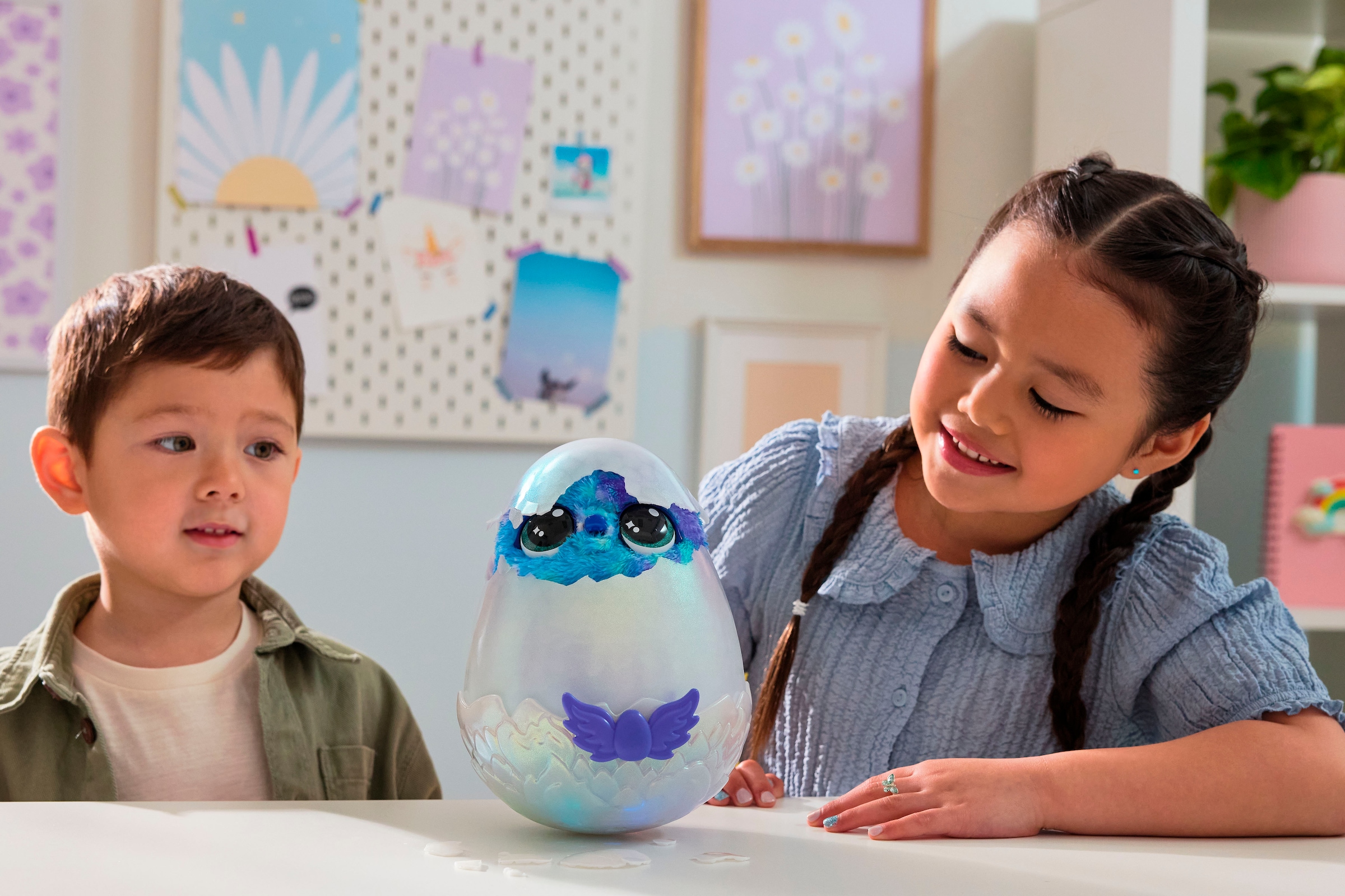 Spin Master Spielfigur »Hatchimals Big Egg - Secret Hatch Draggle«, mit Licht und Sound