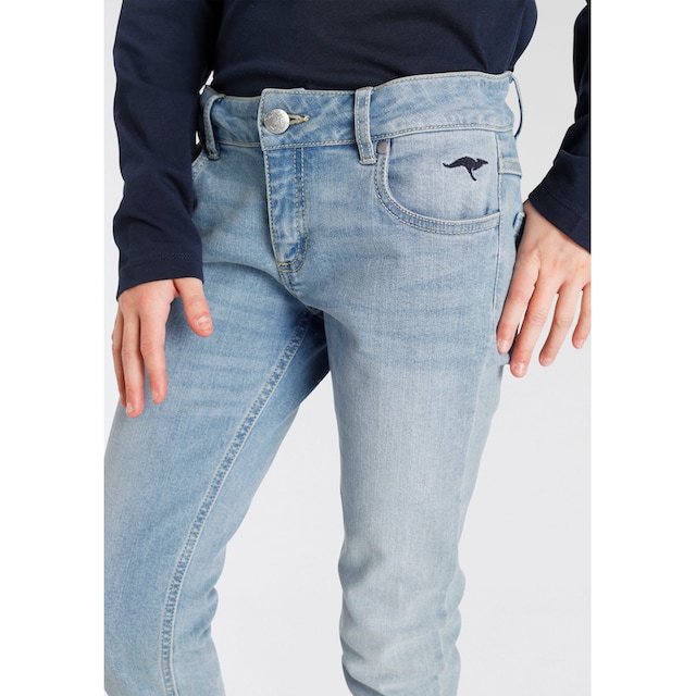 KangaROOS 7/8-Jeans, mit geschnittener Saumkante | BAUR