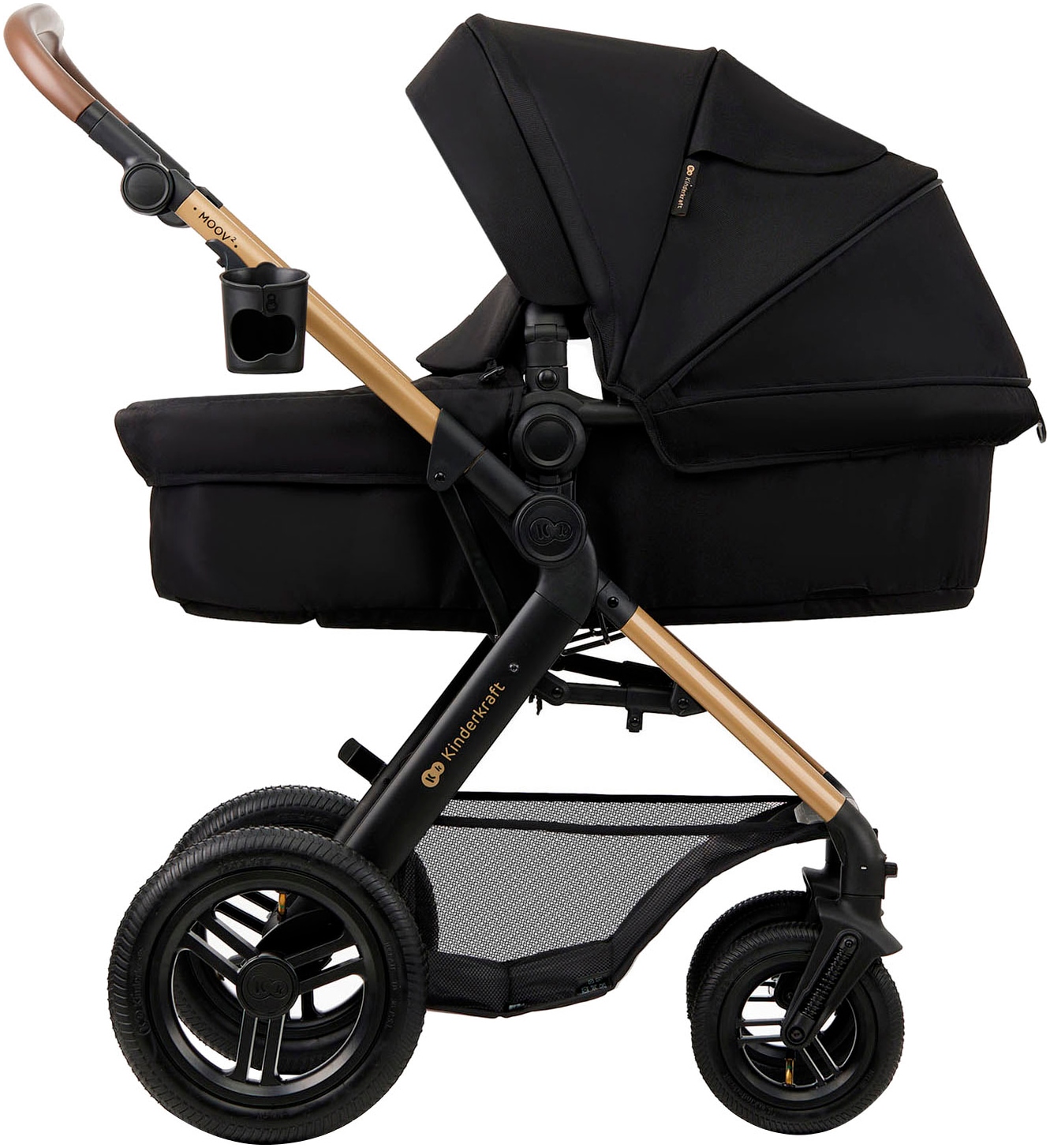 Kinderkraft Kombi-Kinderwagen »MOOV 2 4in1 AIR«, 27 kg, mit Luftreifen