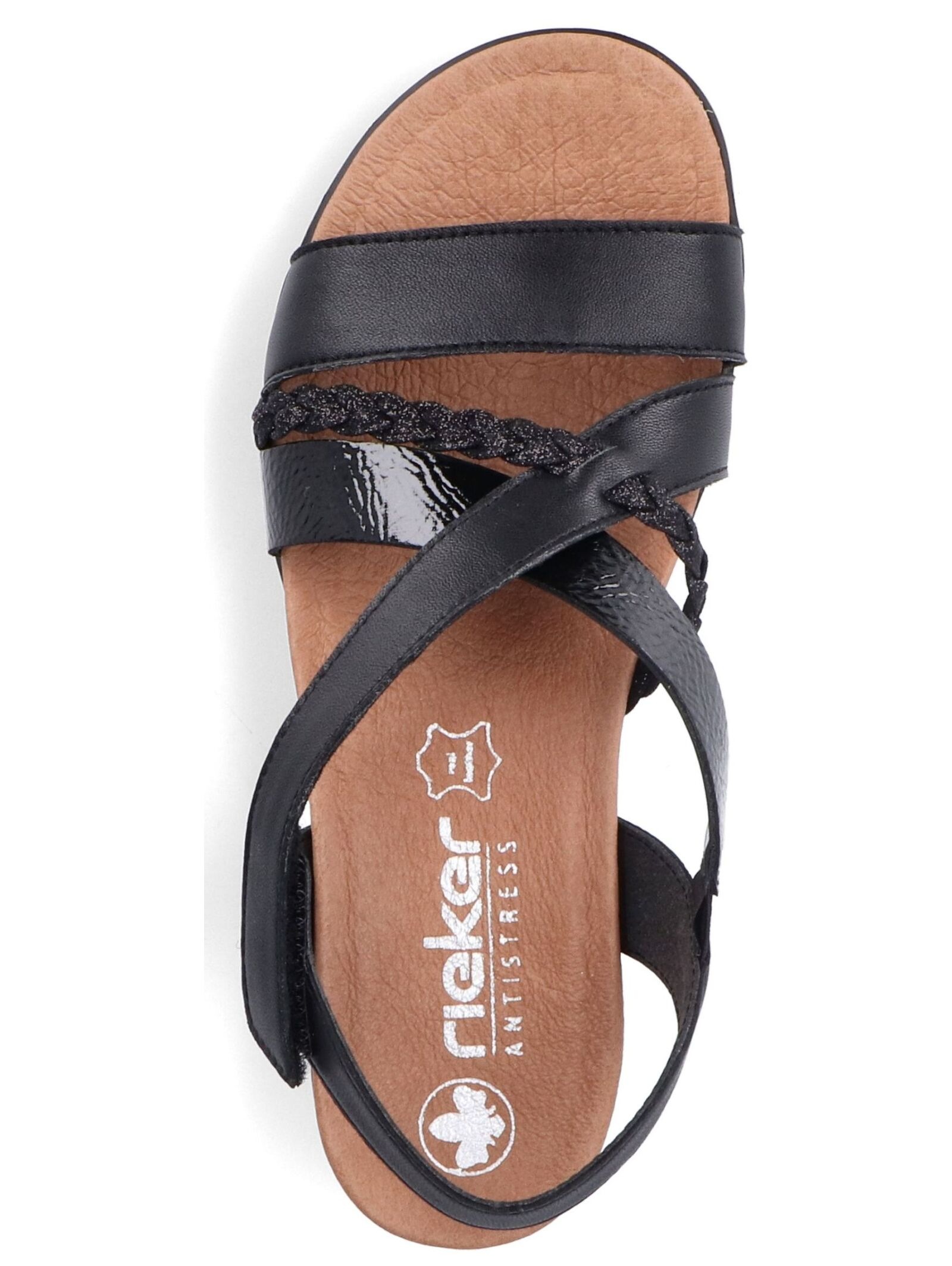 Rieker Keilsandalette »Rieker Sandalen Leder/Synthetik«