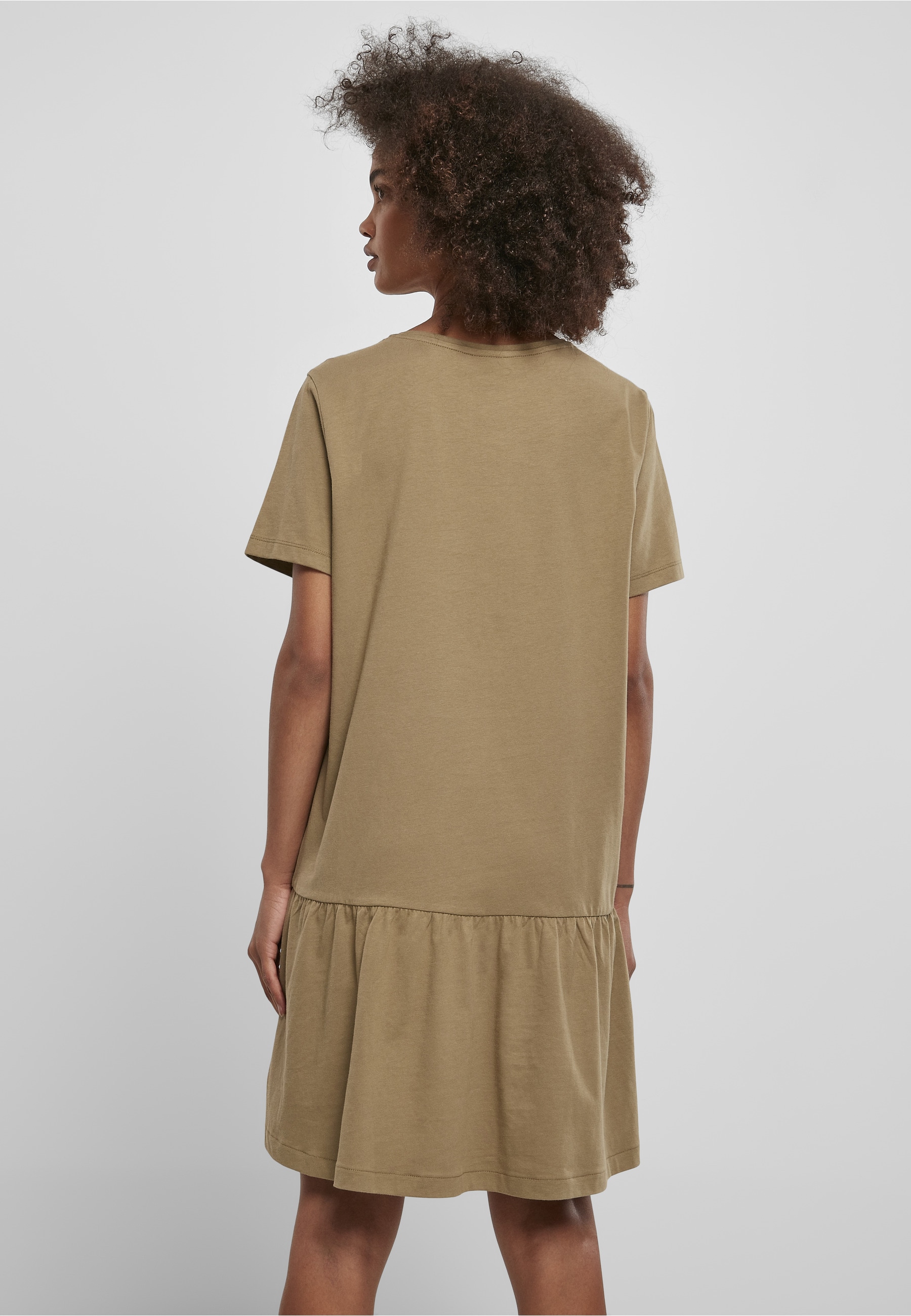 Urban Classics Valance Tee Dress Khaki 4XL 7