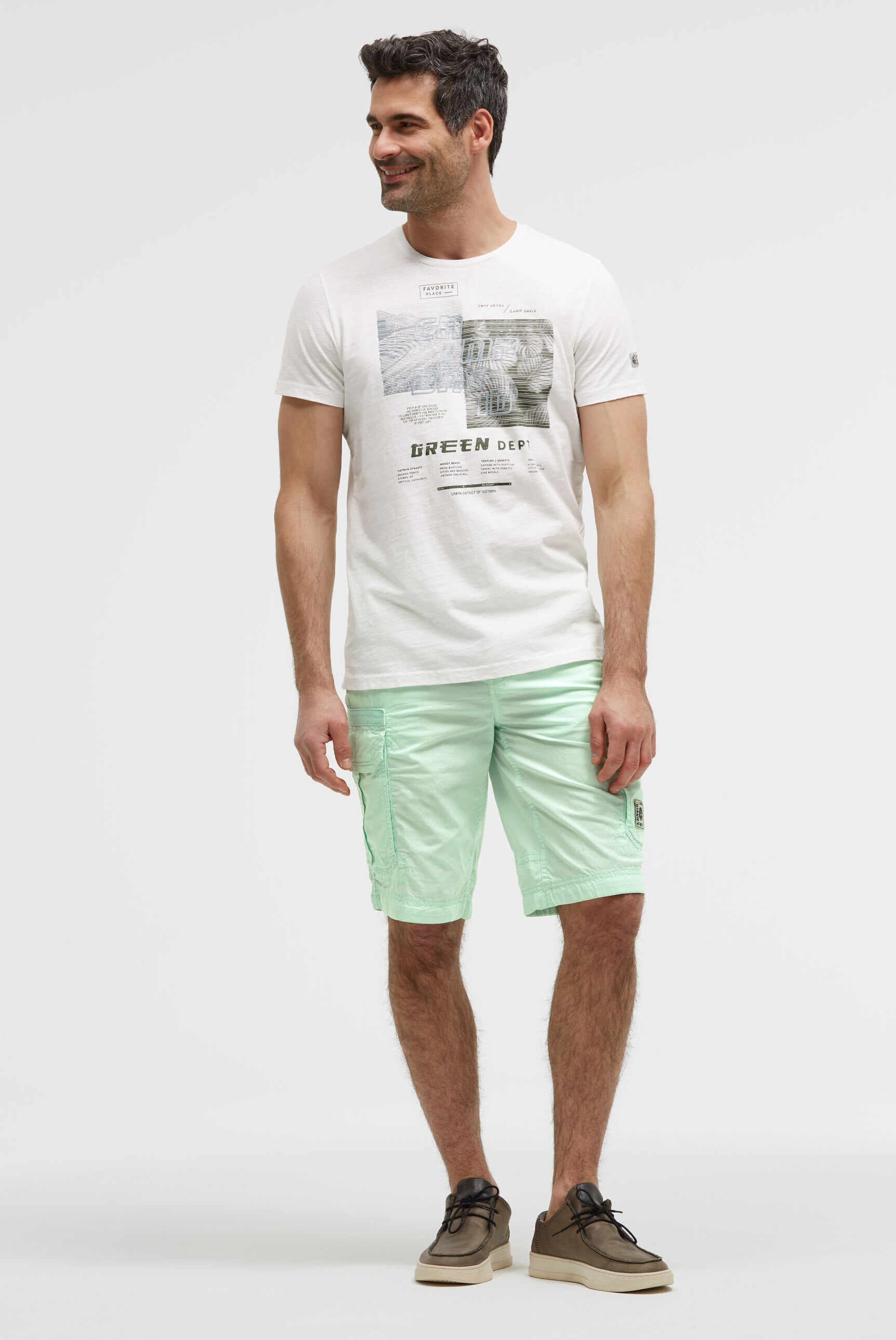 CAMP DAVID Cargoshorts  aus Baumwolle