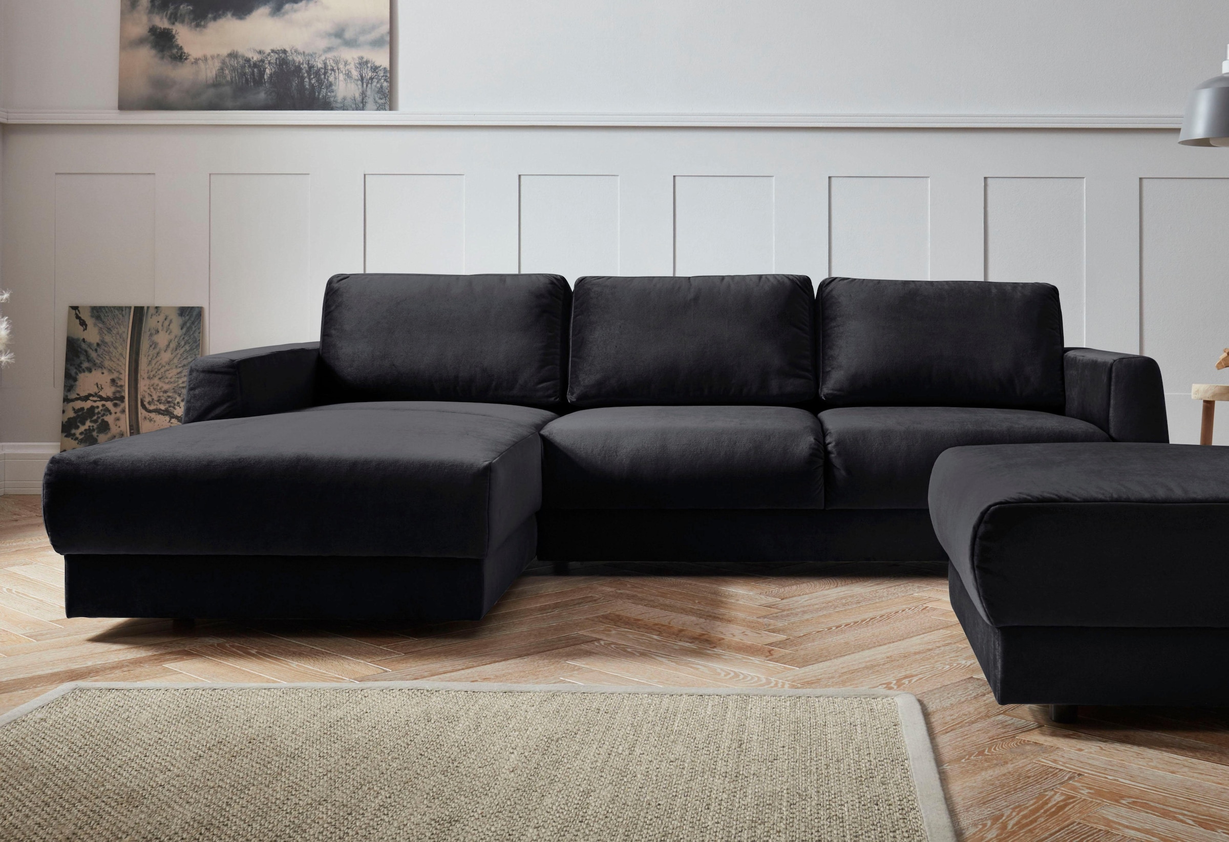 OTTO home Ecksofa "Hobro L-Form" in 3 Bezugsqualitäten in vielen Farben