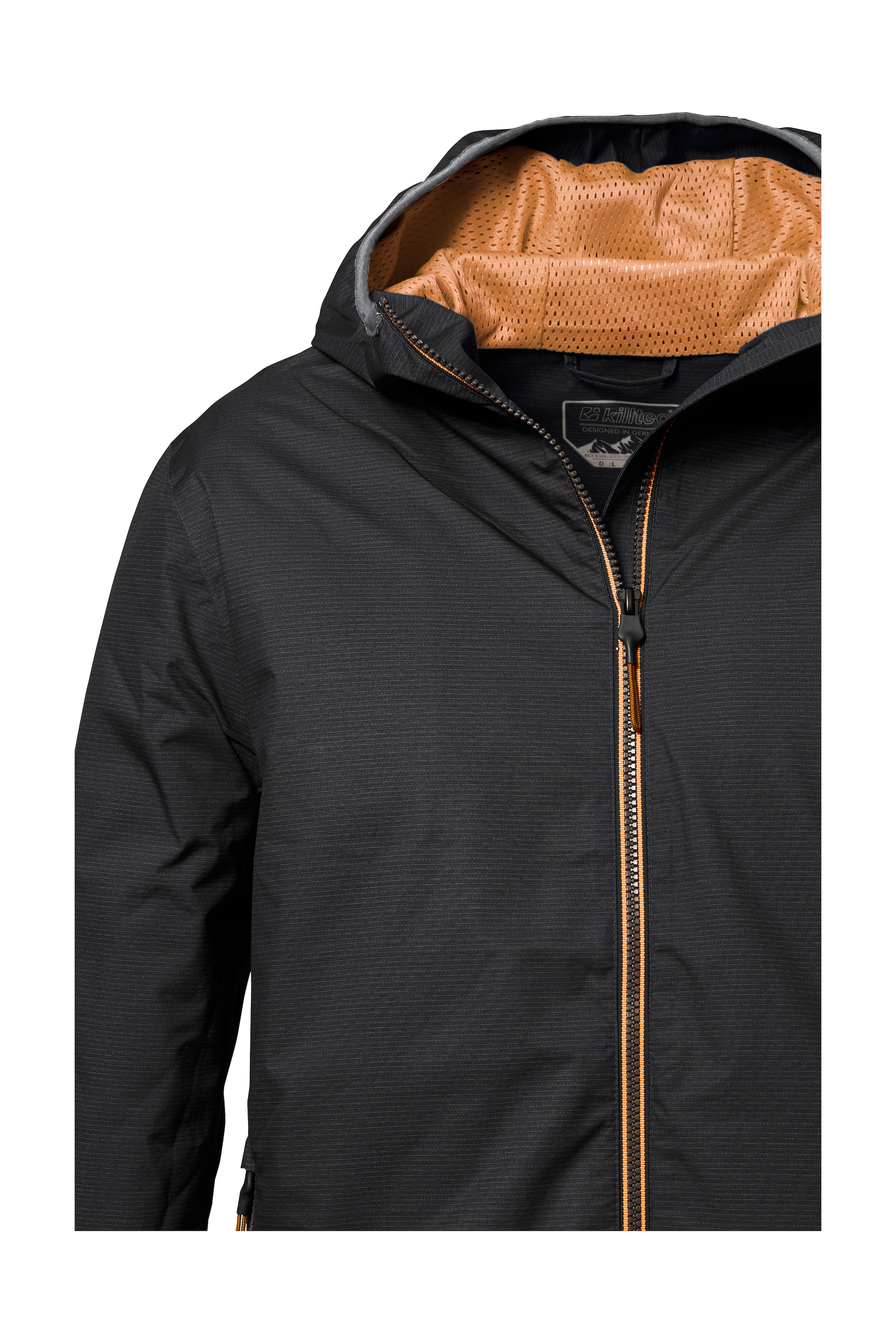 Killtec Outdoorjacke »KOS 258 MN JCKT«, Wind- und wasserdichte, atmungsaktive Herrenjacke, packbar, PFAS-frei