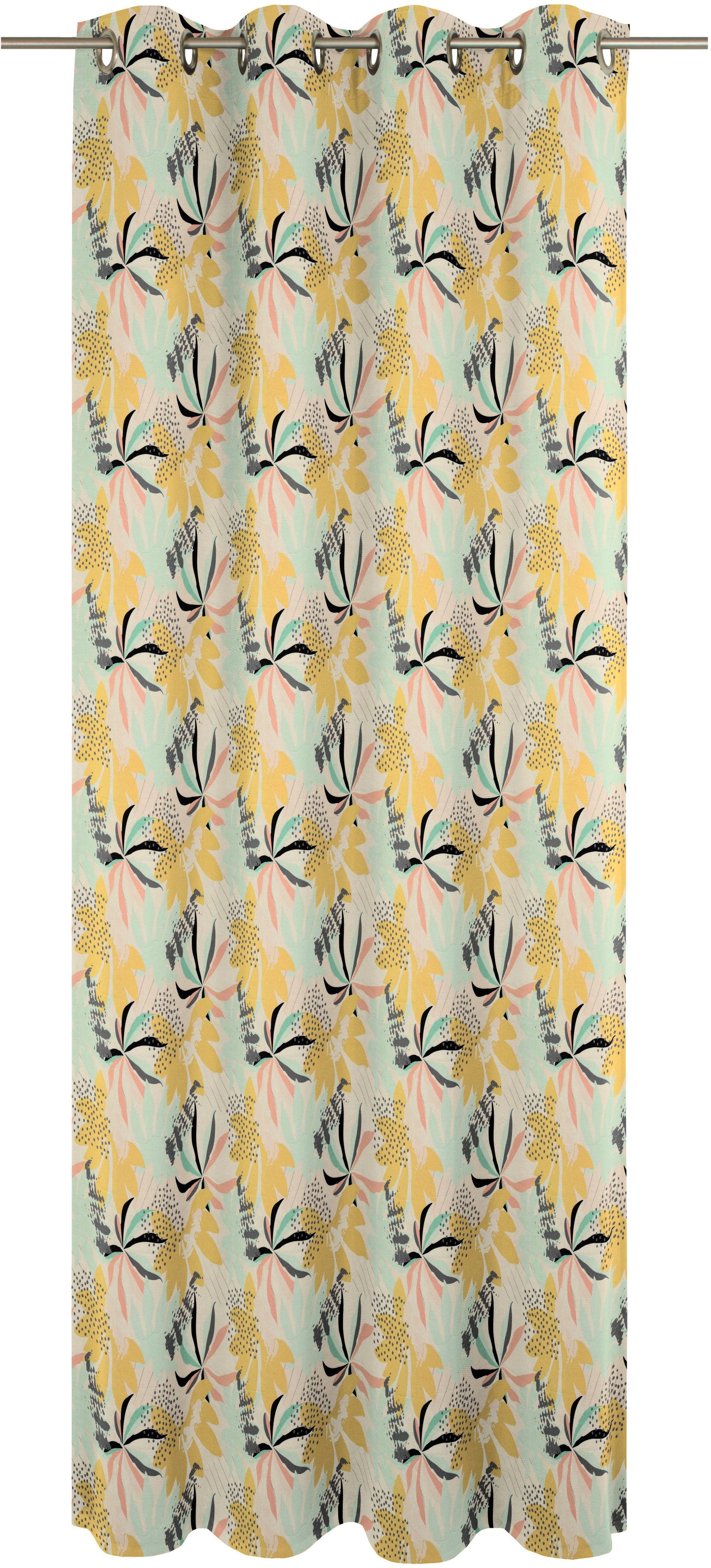 Adam Vorhang "Jungle" Ösen 1 Stk. tlg. aus 100% Bio-Baumwolle günstig online kaufen