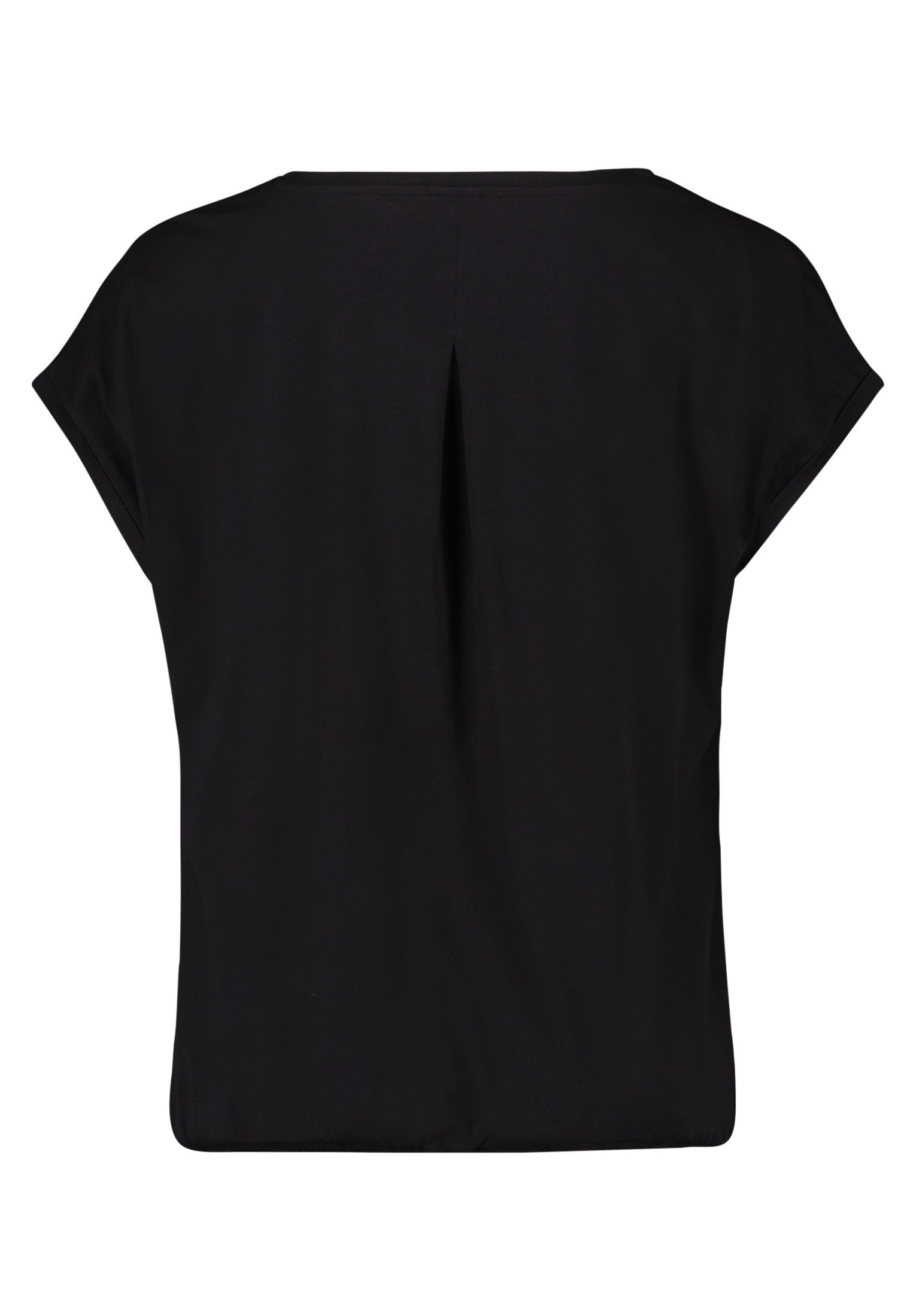 Thumbnail - Betty&Co Kurzarmshirt "Damen Casual-Shirt mit Print" 1 Stk. tlg. Materialmix
