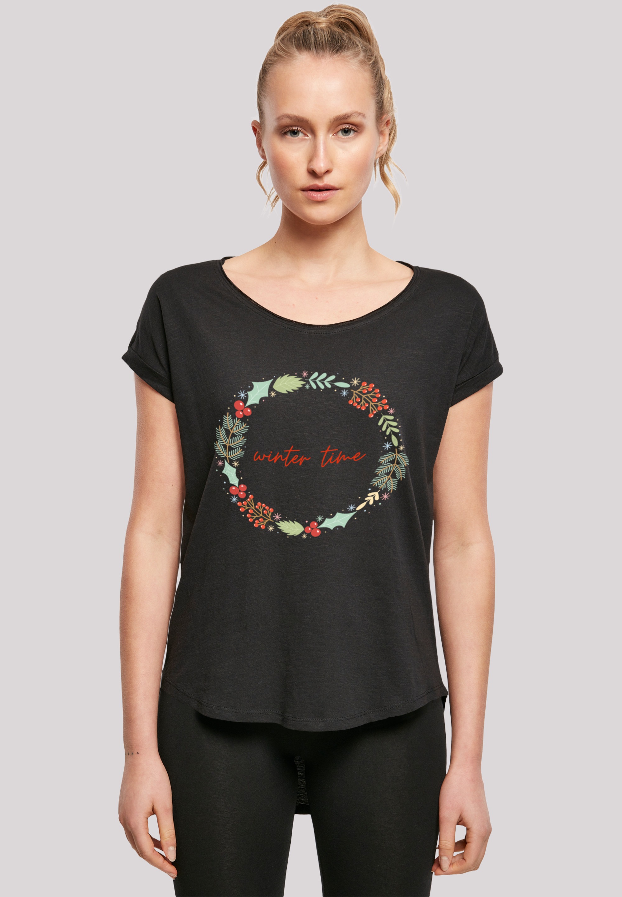 F4NT4STIC T-Shirt BAUR | »Winter Print online Time«, kaufen