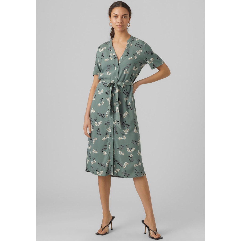 Vero Moda Sommerkleid »VMVICA S/S SHIRT DRESS GA WVN NOOS«