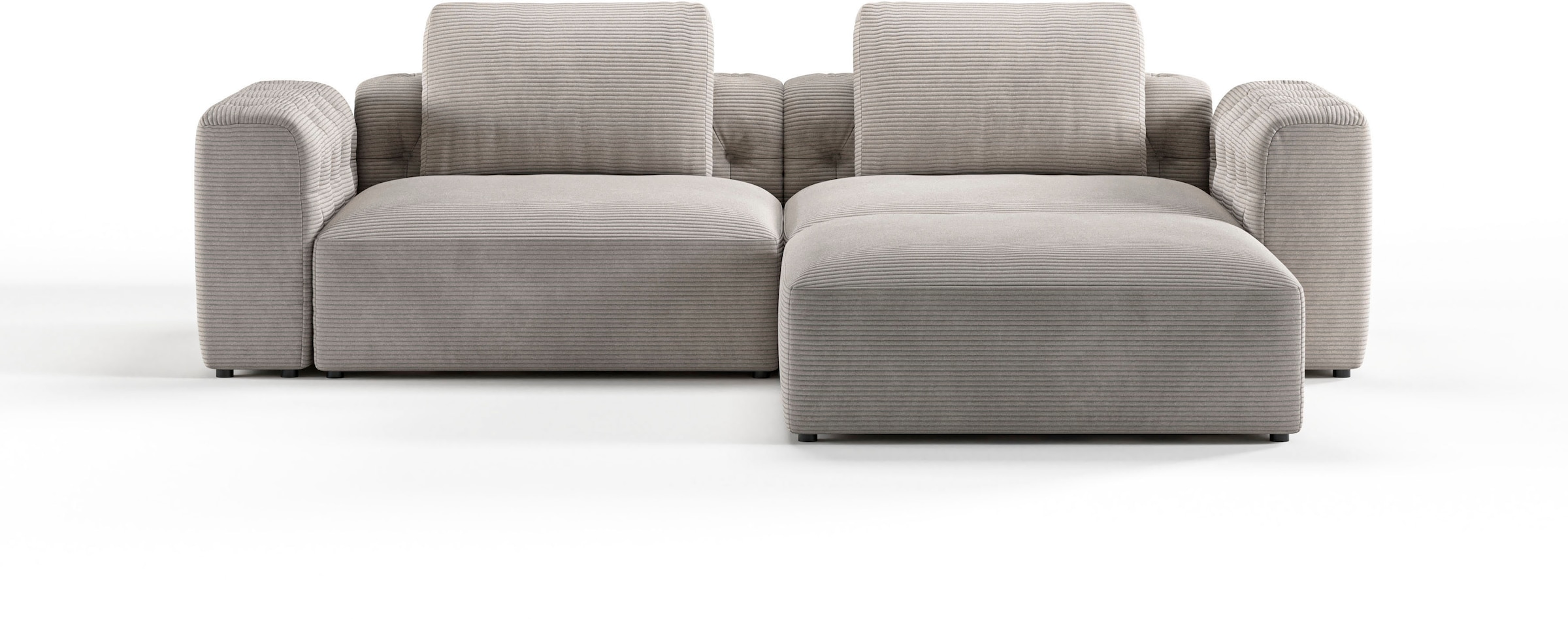 RAUM.ID Ecksofa »Cushid L-Form«, Modulset, bestehend aus 3 Teilen