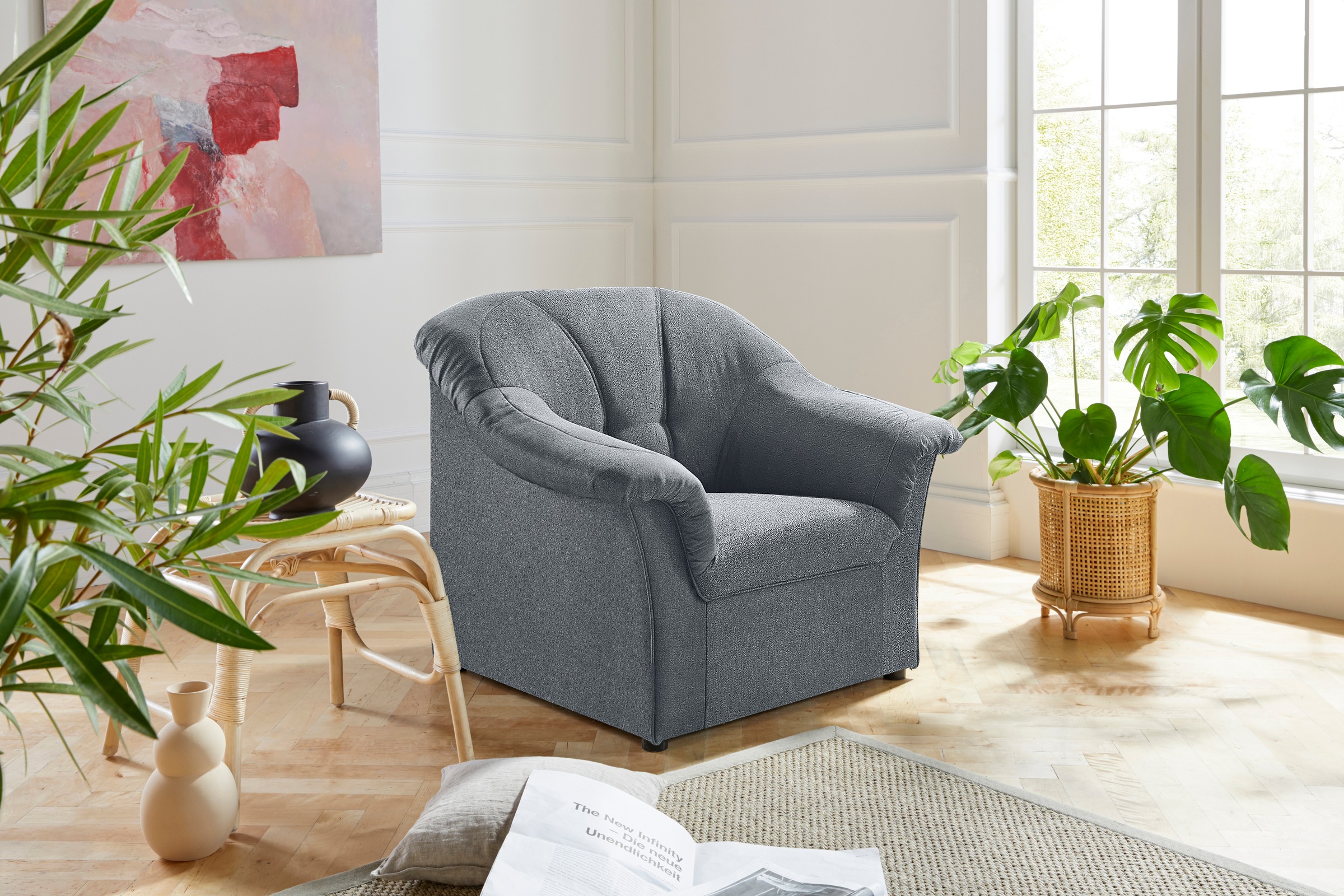 DOMO collection Sessel "Pegnitz zeitlos, elegant und bequem" günstig online kaufen