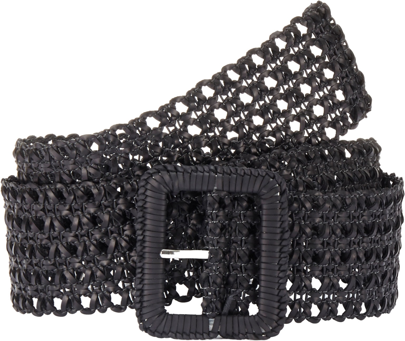 LASCANA Taillengürtel "Stretchgürtel, Bauchgürtel, Gürtel für Kleid & Overall" in moderner Häkel Optik mit Shaping-Effekt