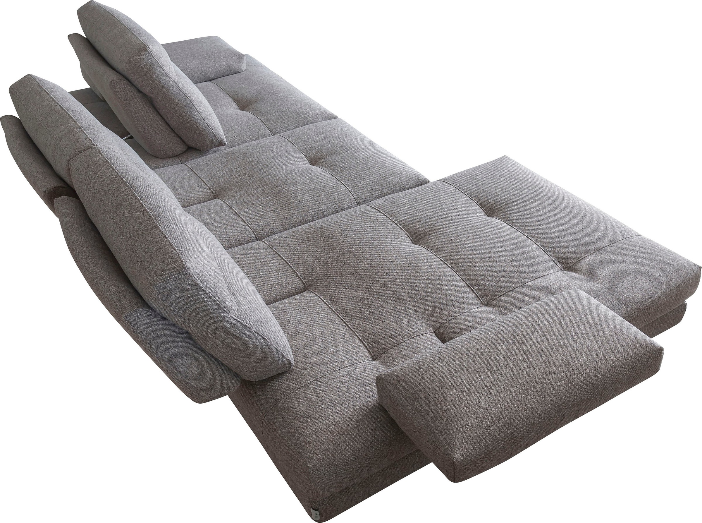 Thumbnail - CALIA ITALIA Ecksofa "Toby Wing, L-Form, Designsofa mit sensationellem Sitzkomfort" inklusive Sitztiefenverstellung, Füß...