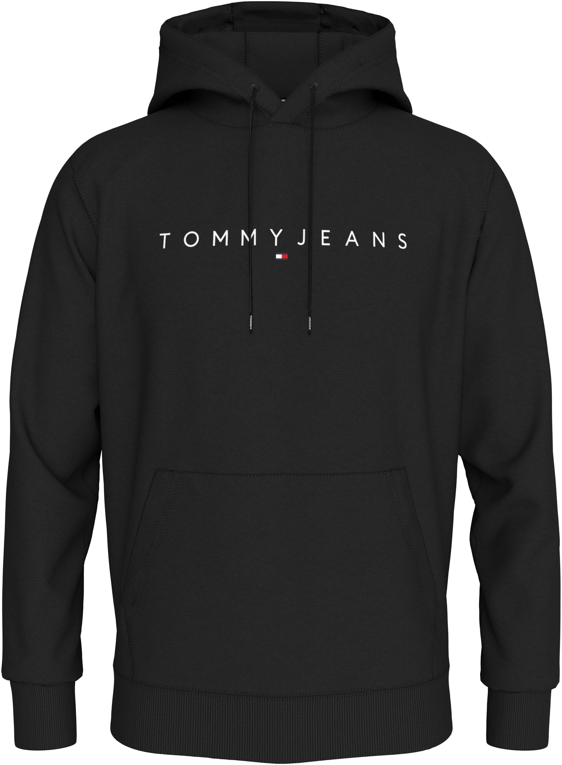 Tommy Jeans Plus Kapuzensweatshirt »TJM REG LINEAR LOGO HOODIE EXT«, hoher Tragekomfort, Große Größen