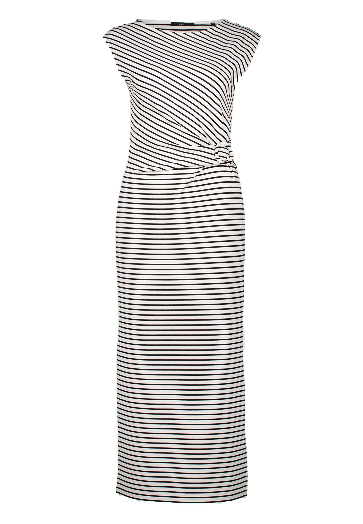 Zero Jerseykleid "zero Damen Sommerkleid Jerseykleid mit Streifen", Gürtel günstig online kaufen