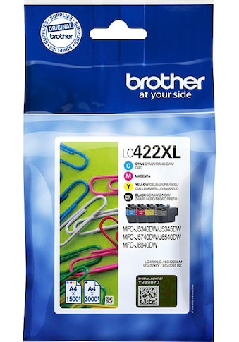 Brother Tintenpatrone »LC-422XL Value Pack« (P...