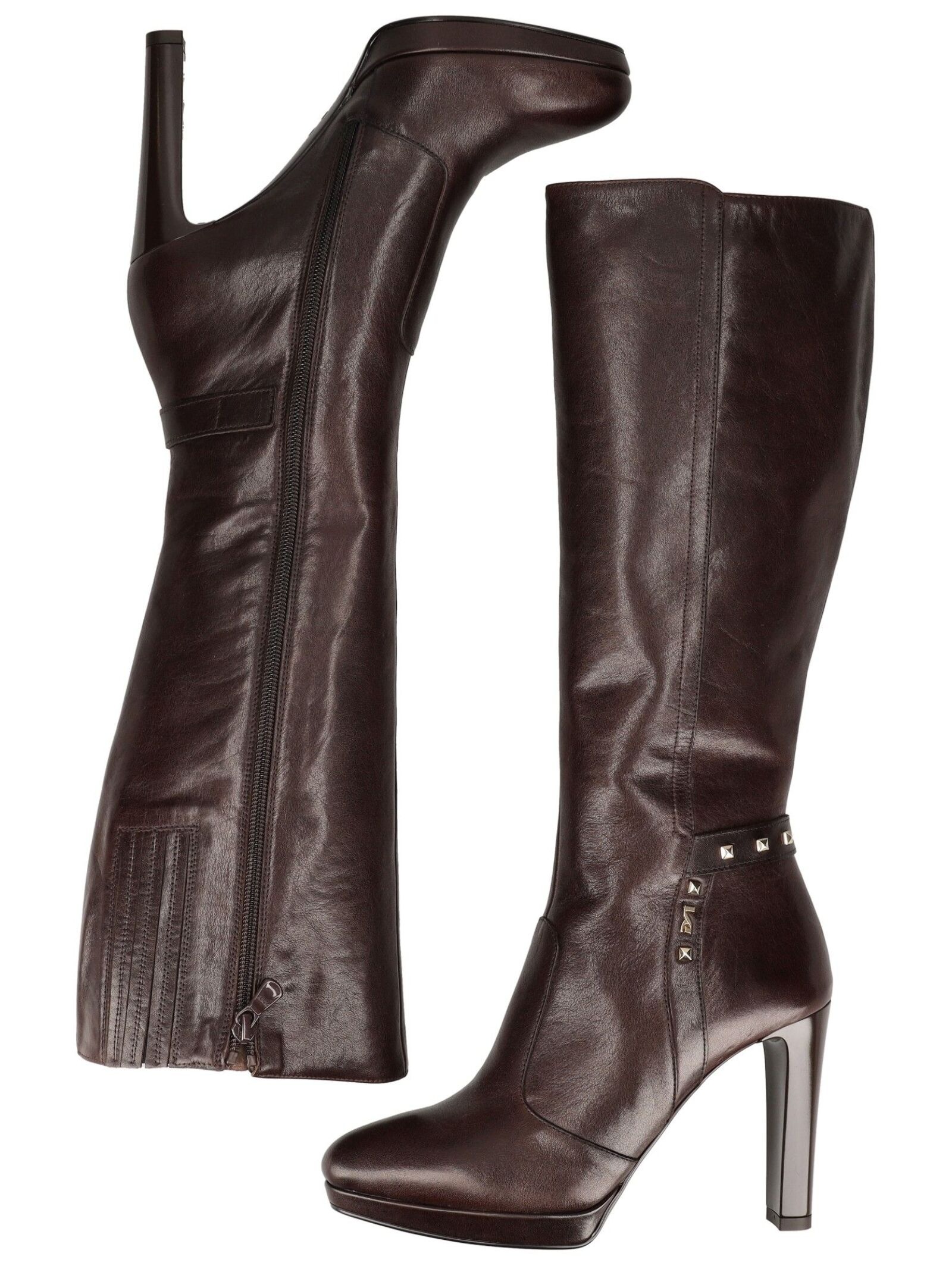 Nero Giardini High-Heel-Stiefel »Nero Giardini Stiefel Leder«