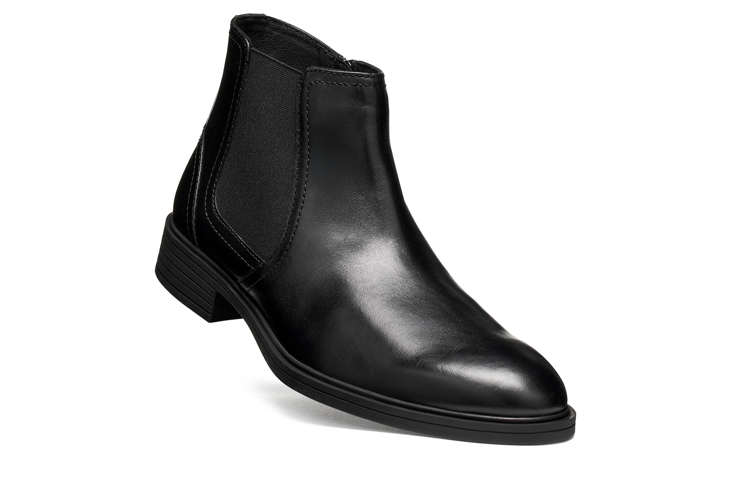 Geox Chelseaboots »U THORIAN«  feine Stiefelette mit Stretcheinsatz