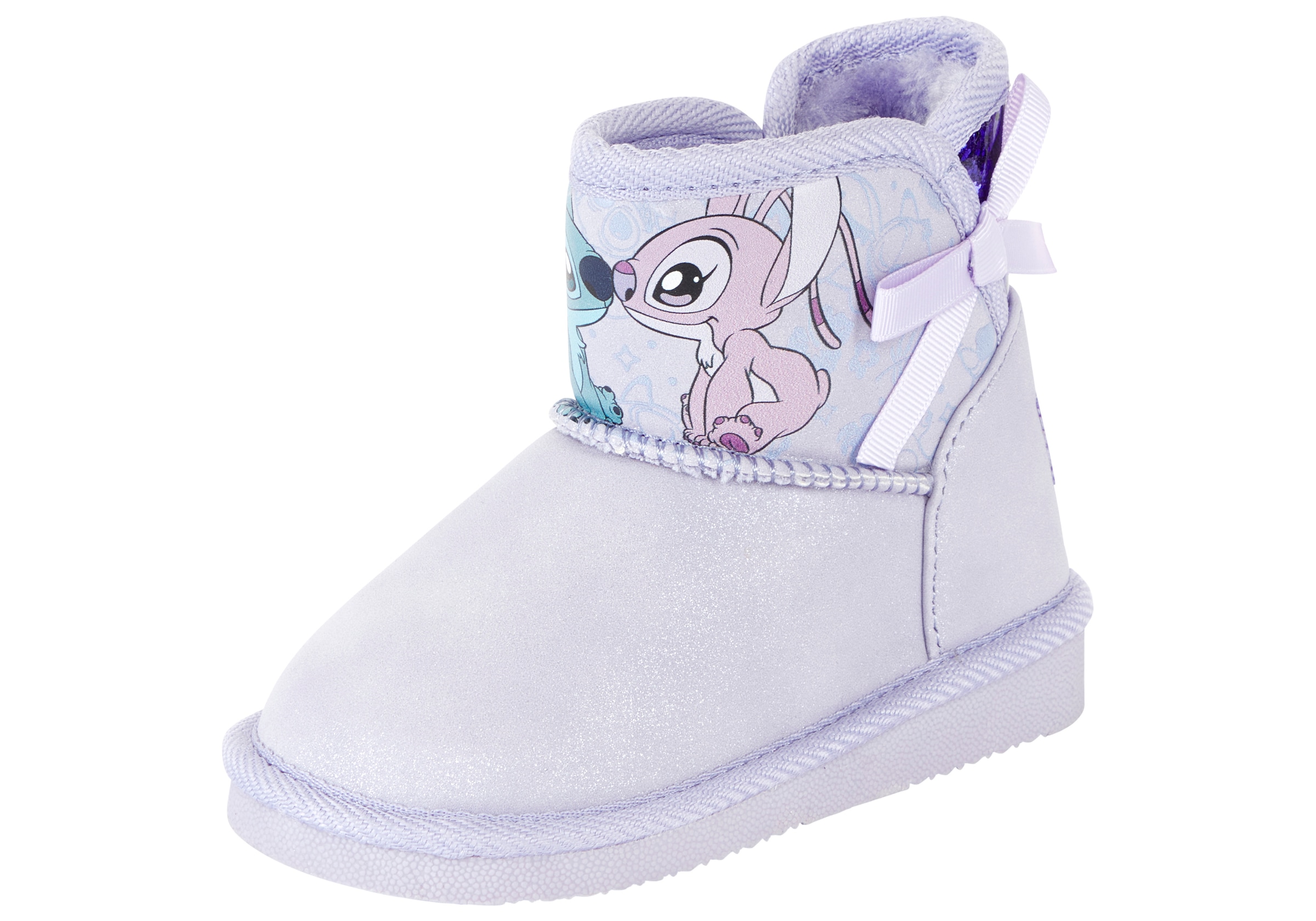 Disney Schlupfboots "Lilo & Stitch" Winterschuhe, Winterboots, Snowboots, Schlupfstiefel, gefüttert