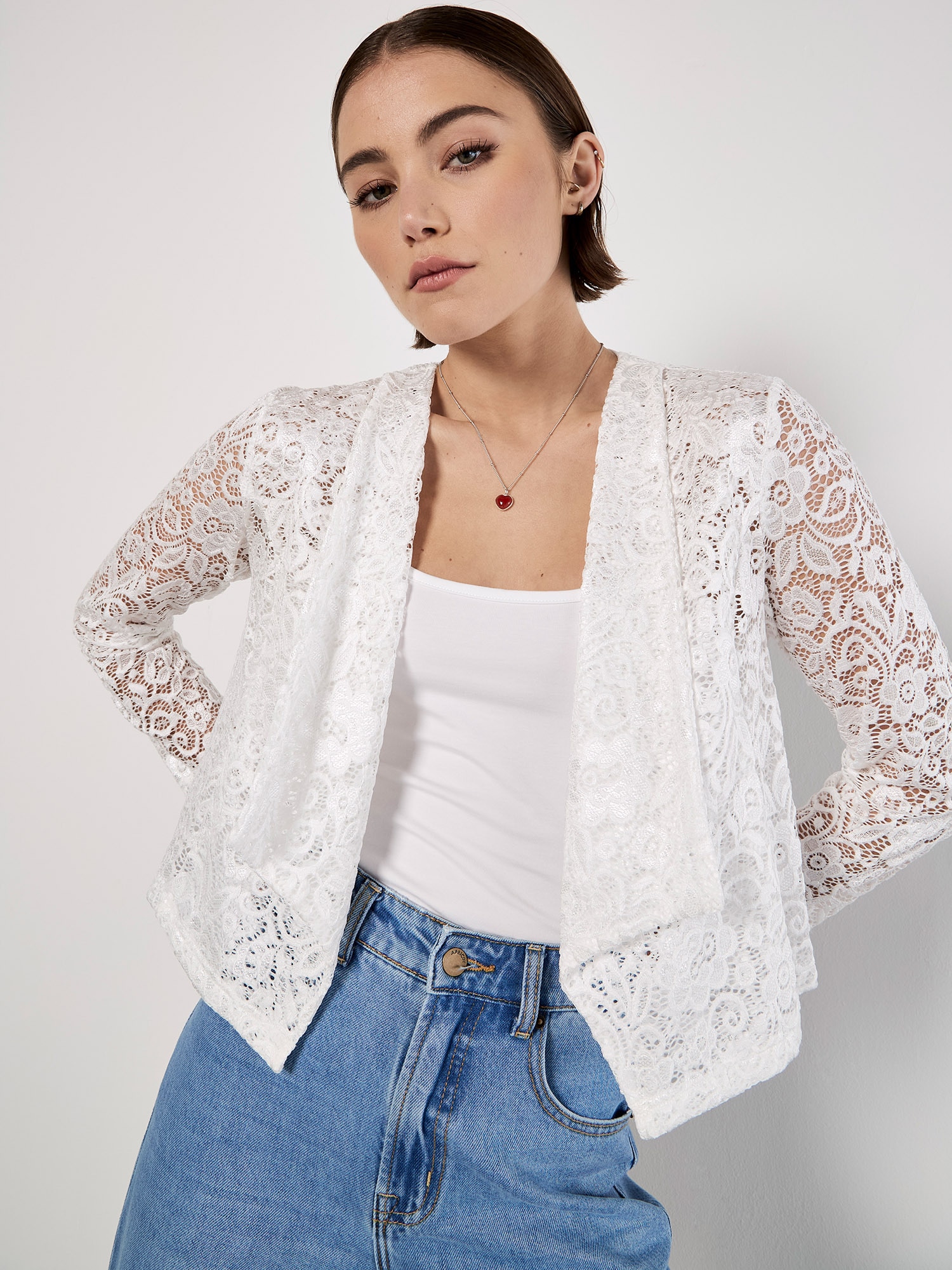 Apricot Bolerojacke "Jacke" mit Revers