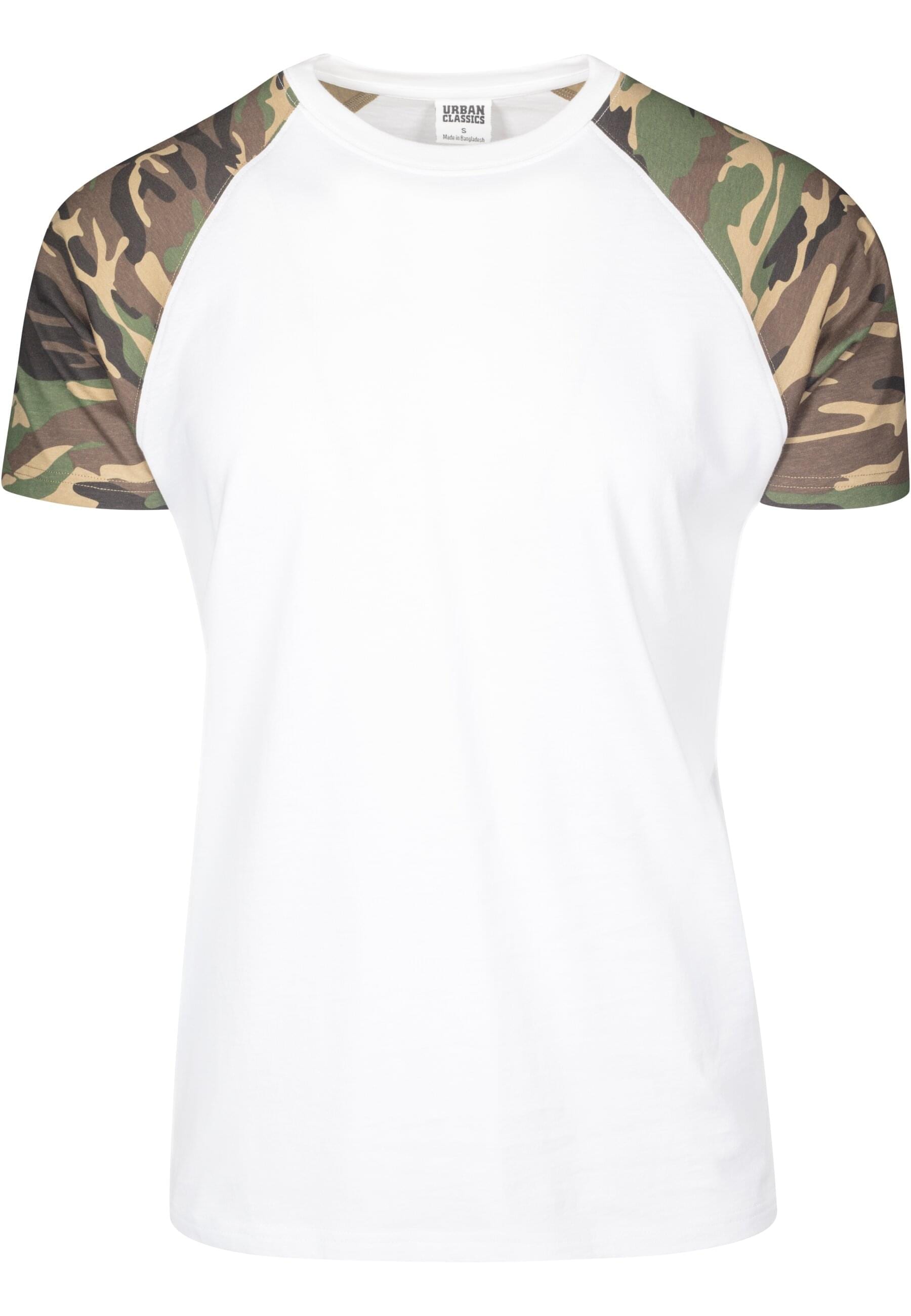 URBAN CLASSICS T-Shirt »Urban Classics Herren Raglan Contrast Tee«, (1 tlg.)