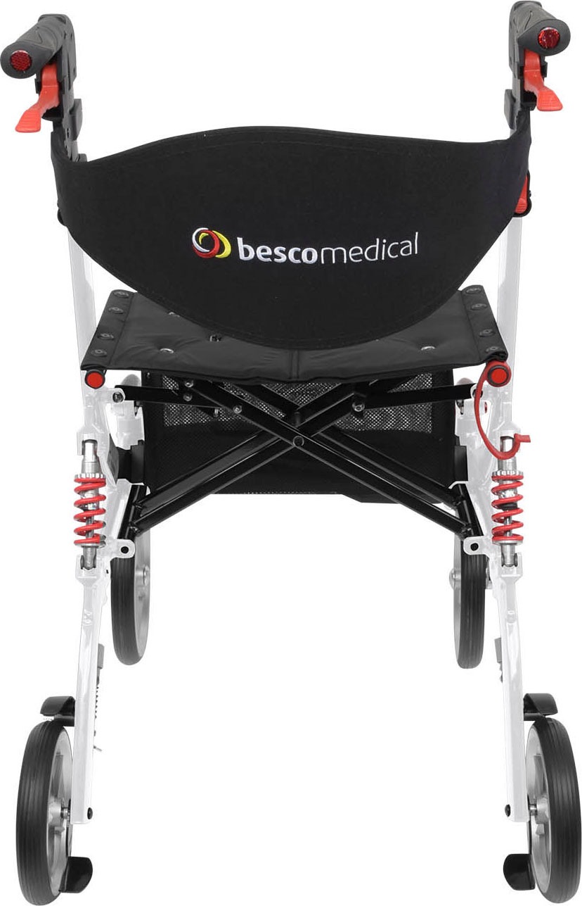 bescomedical Rollator »Spring Small Vario«, Größe S (Sitzhöhe 52cm), inkl. Beinstützen