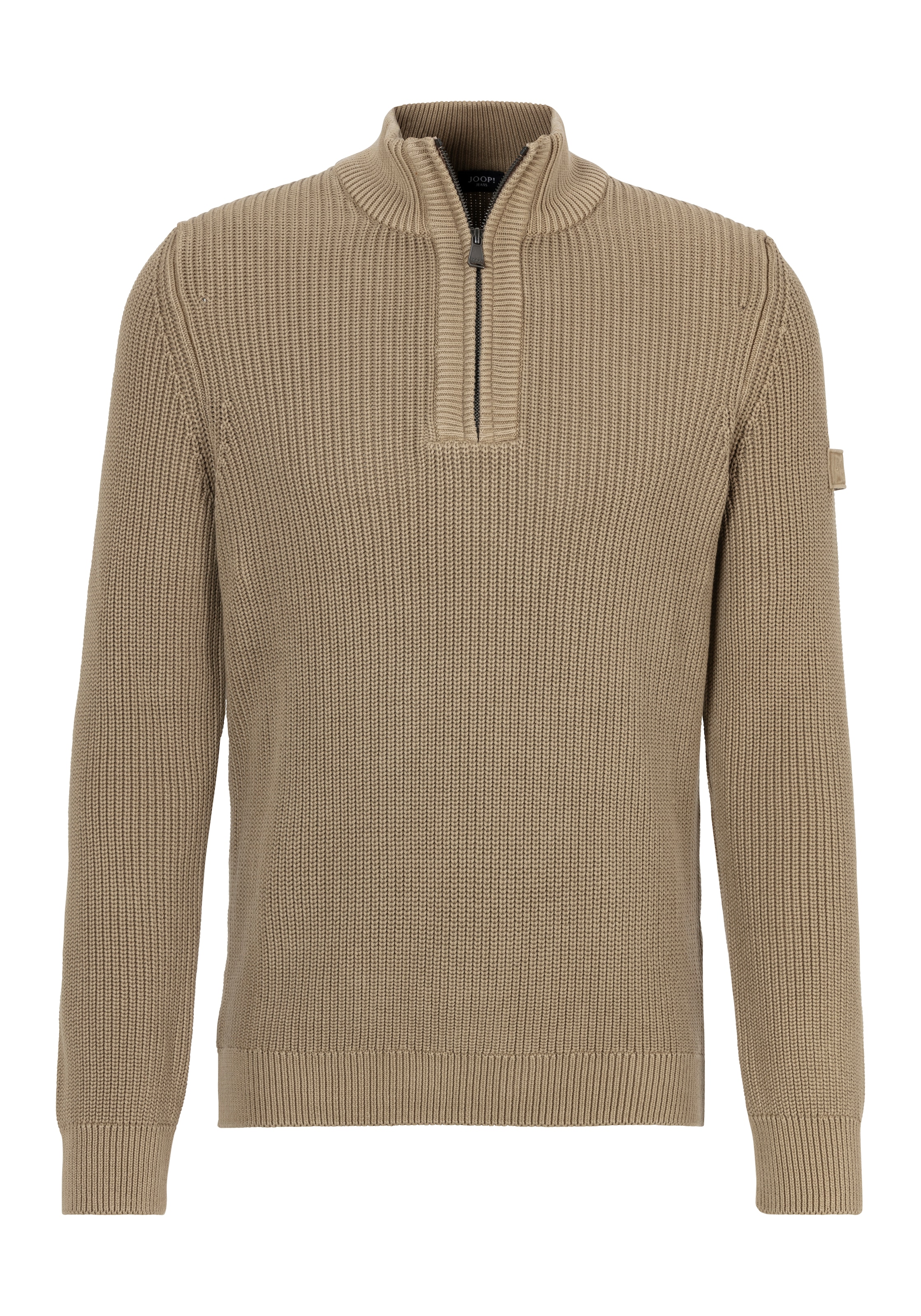 Joop Jeans Strickpullover »Henrio«, mit Reißverschluss