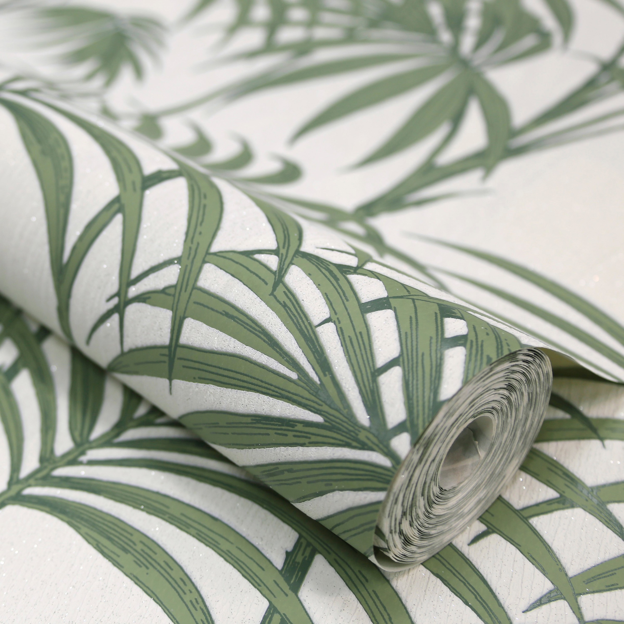 Boutique Vliestapete »Honolulu Palm Green«