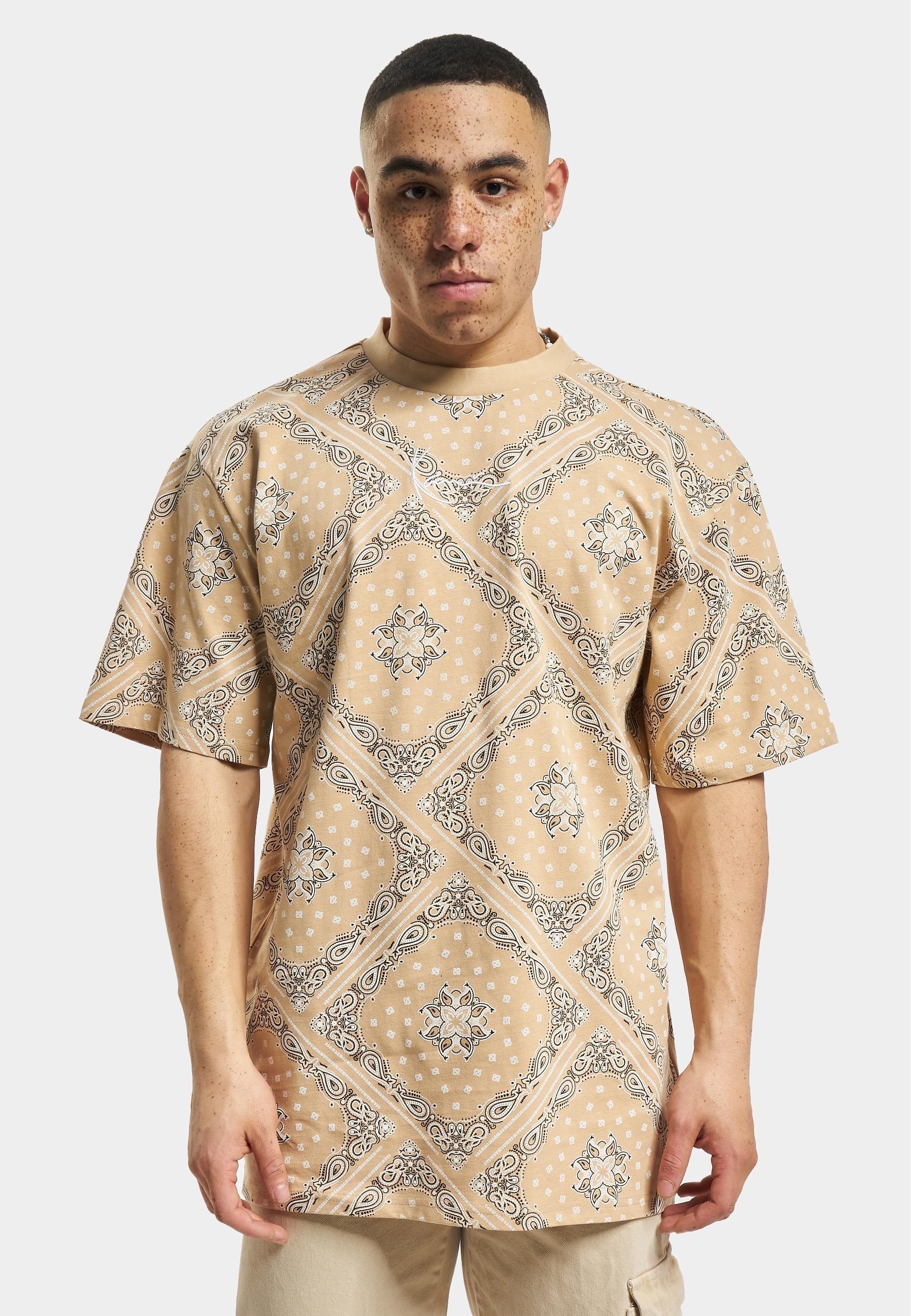 Karl Kani T-Shirt »Karl Kani Herren KM232-042-2 KK Small Signature Paisley Tee«, (1 tlg.)