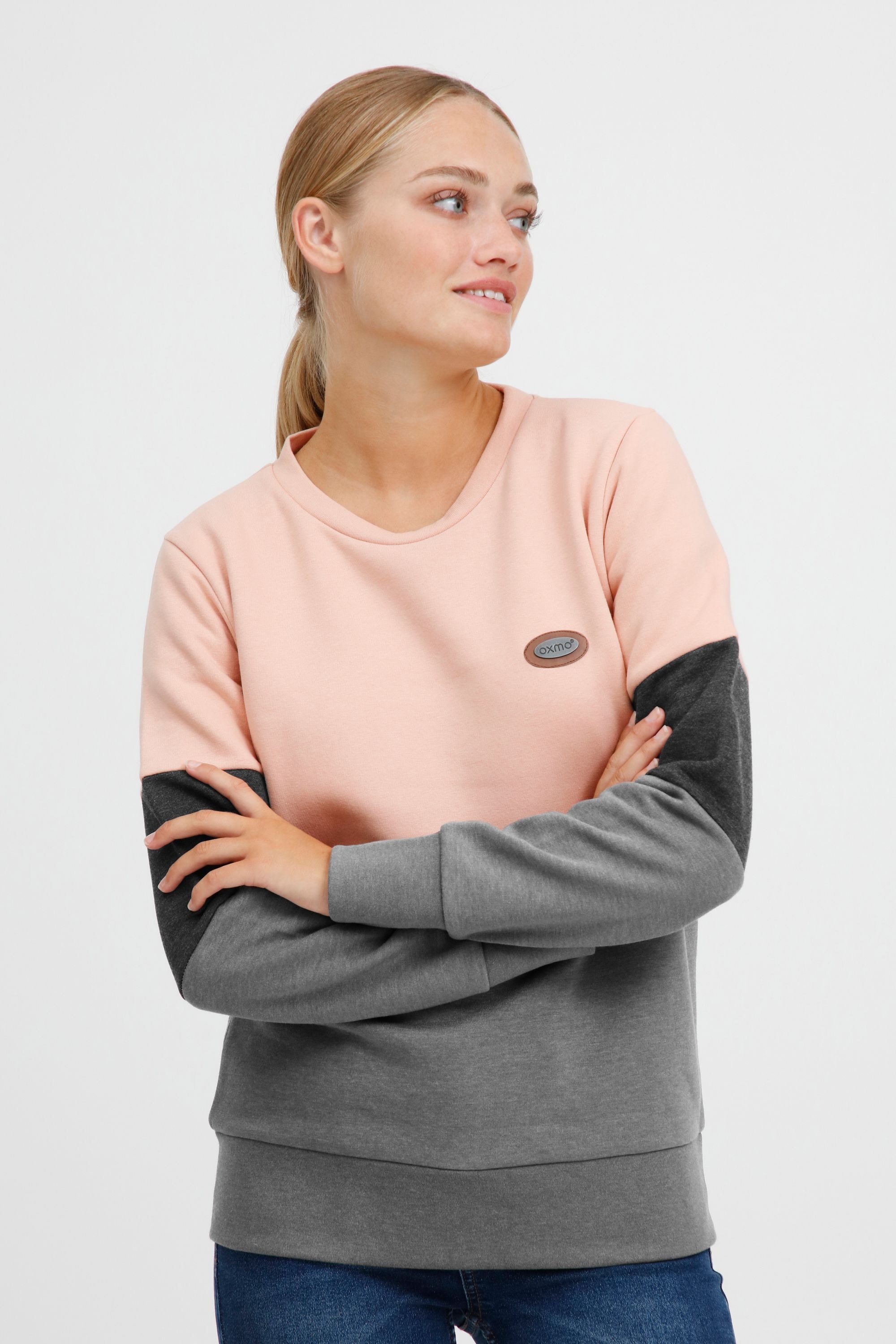 OXMO Longpullover "Sweatshirt OXTrine" günstig online kaufen