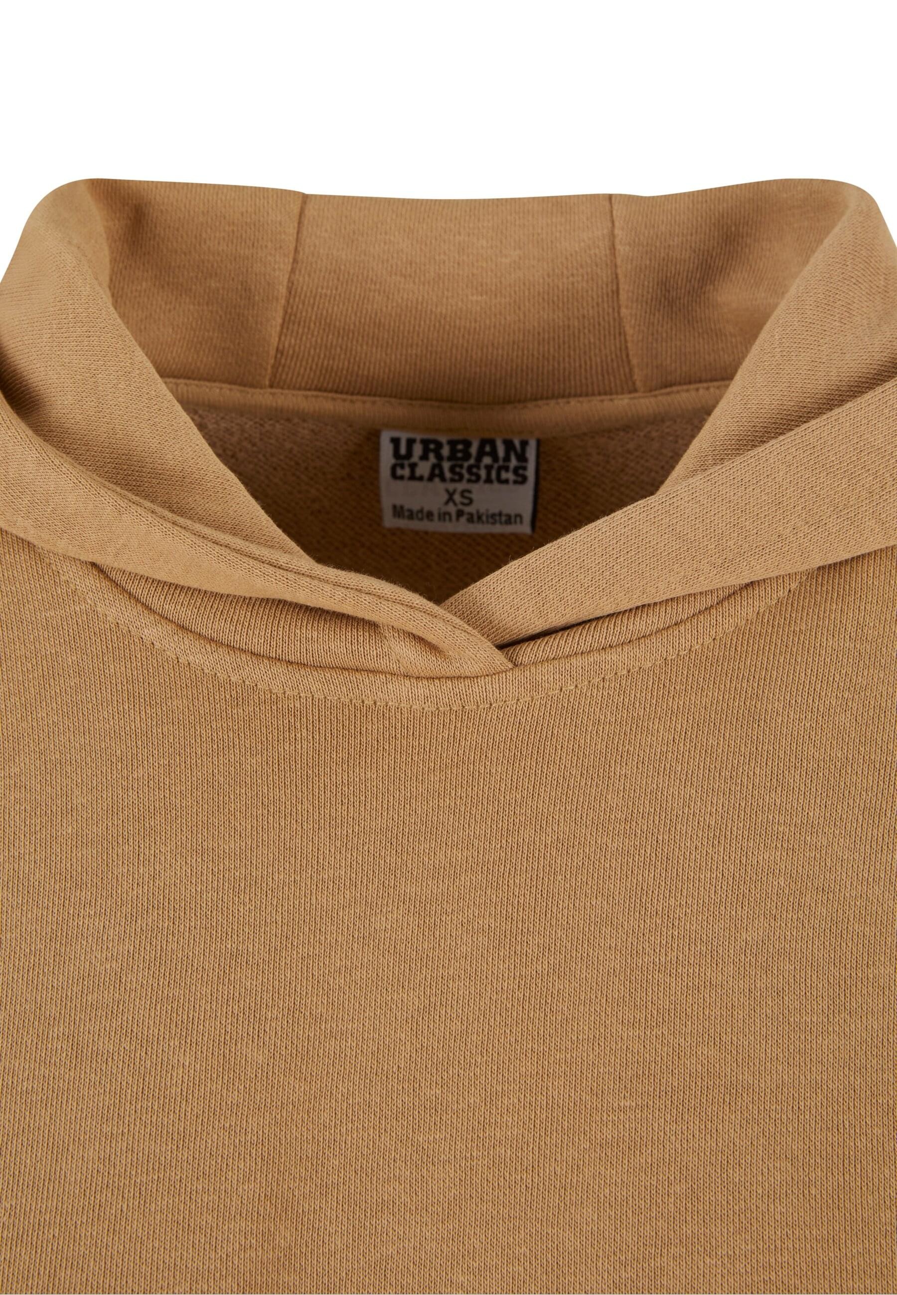 URBAN CLASSICS Kapuzenpullover »Urban Classics Damen Ladies Oversized Cropped Light Terry Hoodie«, (1 tlg.)