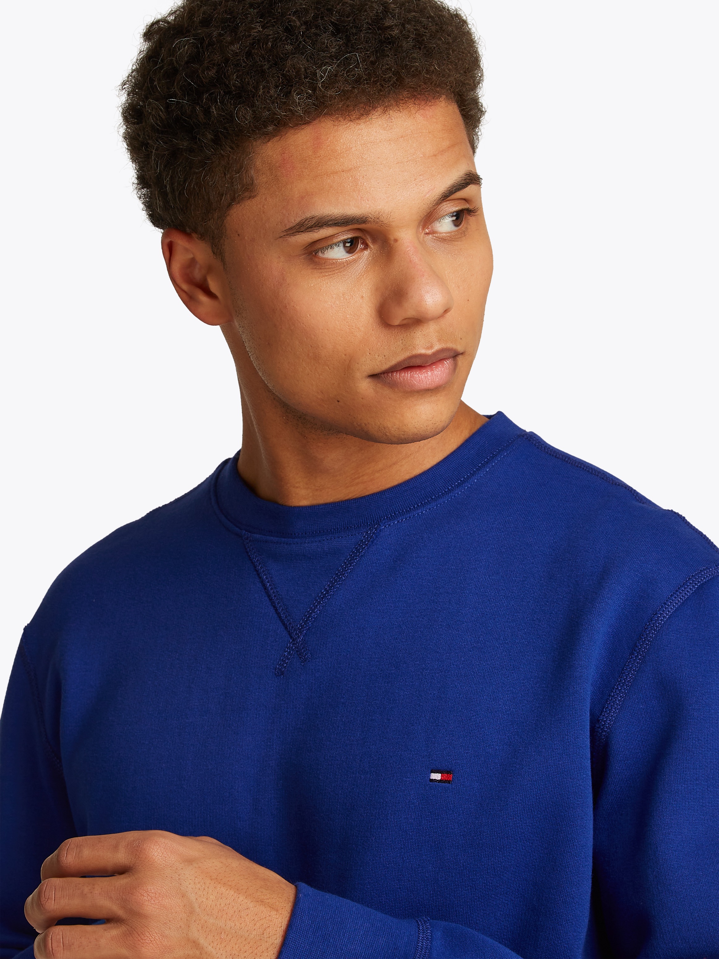 Tommy Hilfiger Sweatshirt "ESS SEASONAL FLEECE CREWNECK mit Rundhals und St günstig online kaufen