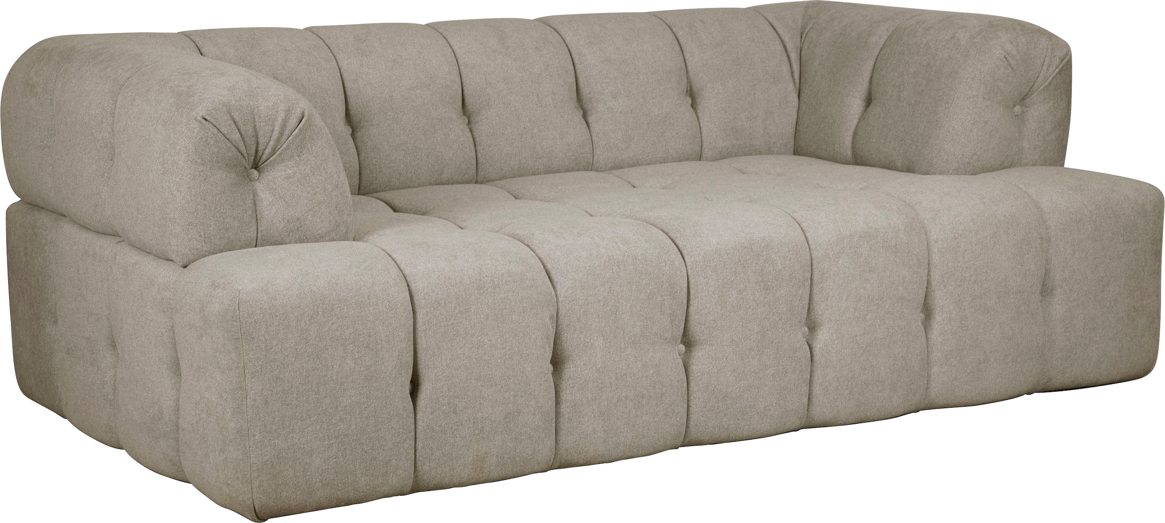 INOSIGN 2-Sitzer »APERIRE B/T/H: 180/100/77 cm«, aufwändige, moderne Steppung mit tiefem Einzug, auch hinten