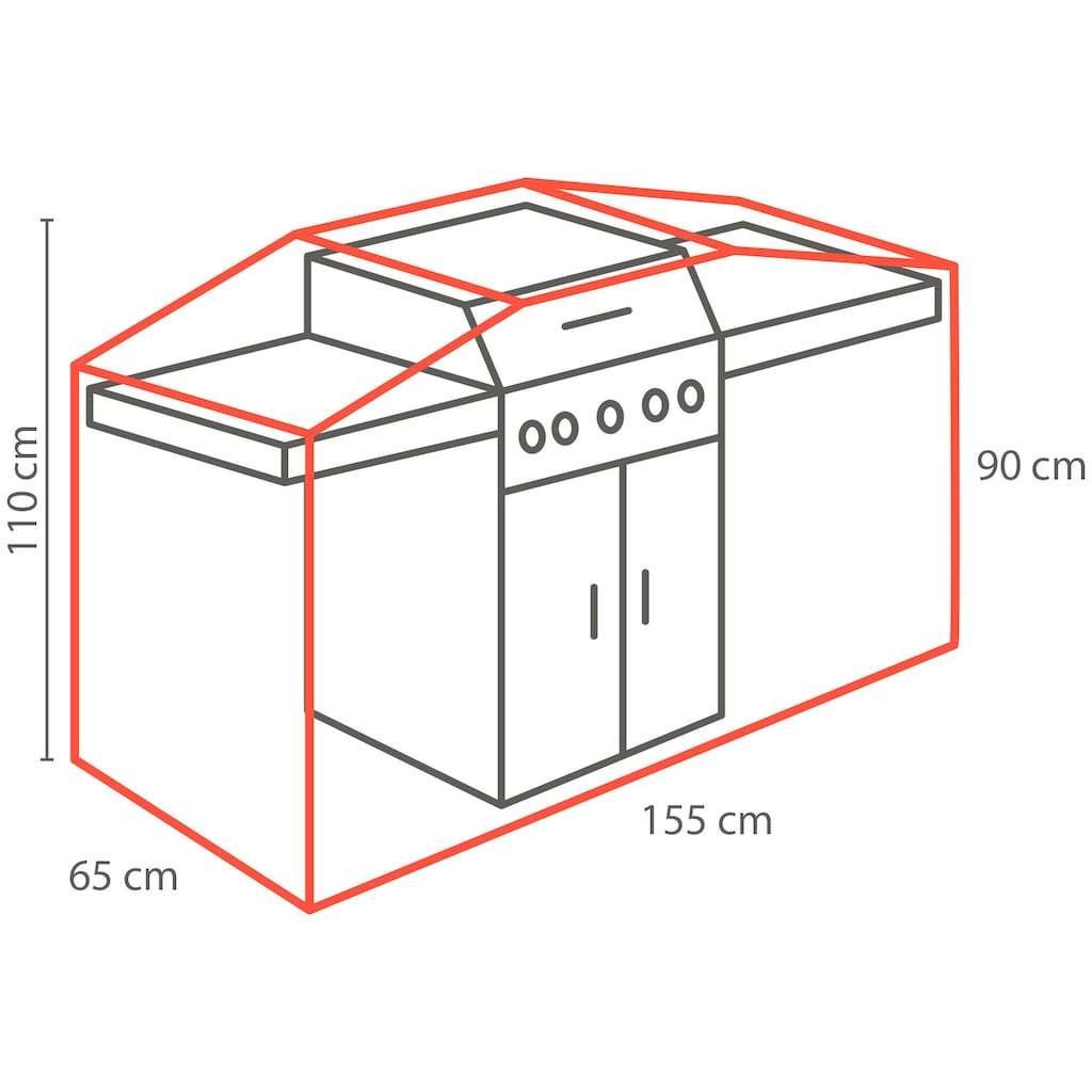 winza outdoor covers Grill-Schutzhülle »Outdoor Cover«