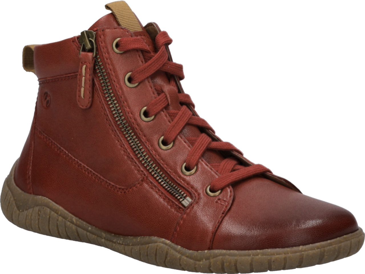 Josef Seibel Barfußschuh »Wynona 15«  Schnürboots mit zwei Reißverschlüssen, Weite G (=weit)
